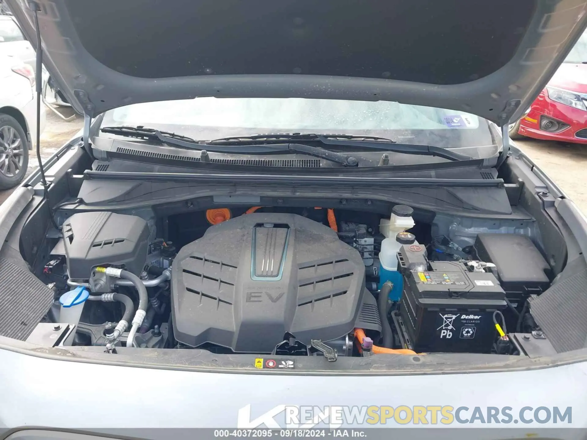 10 fotografías del automóvil dañado KNDCC3LG6N5140918 KIA NIRO EV 2022