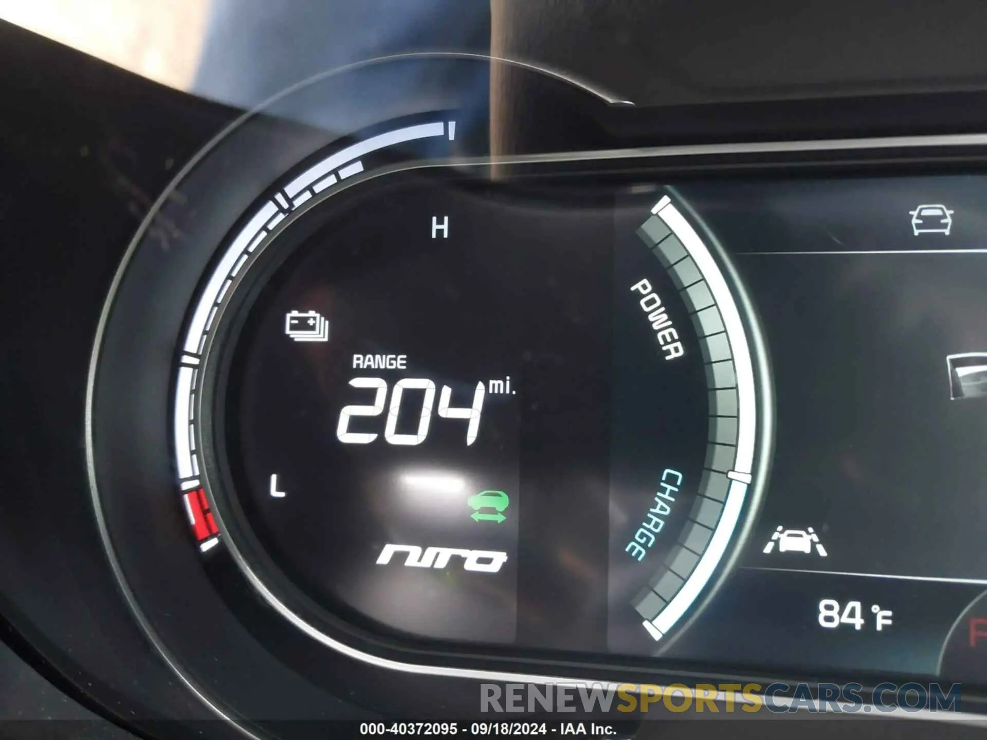 17 fotografías del automóvil dañado KNDCC3LG6N5140918 KIA NIRO EV 2022