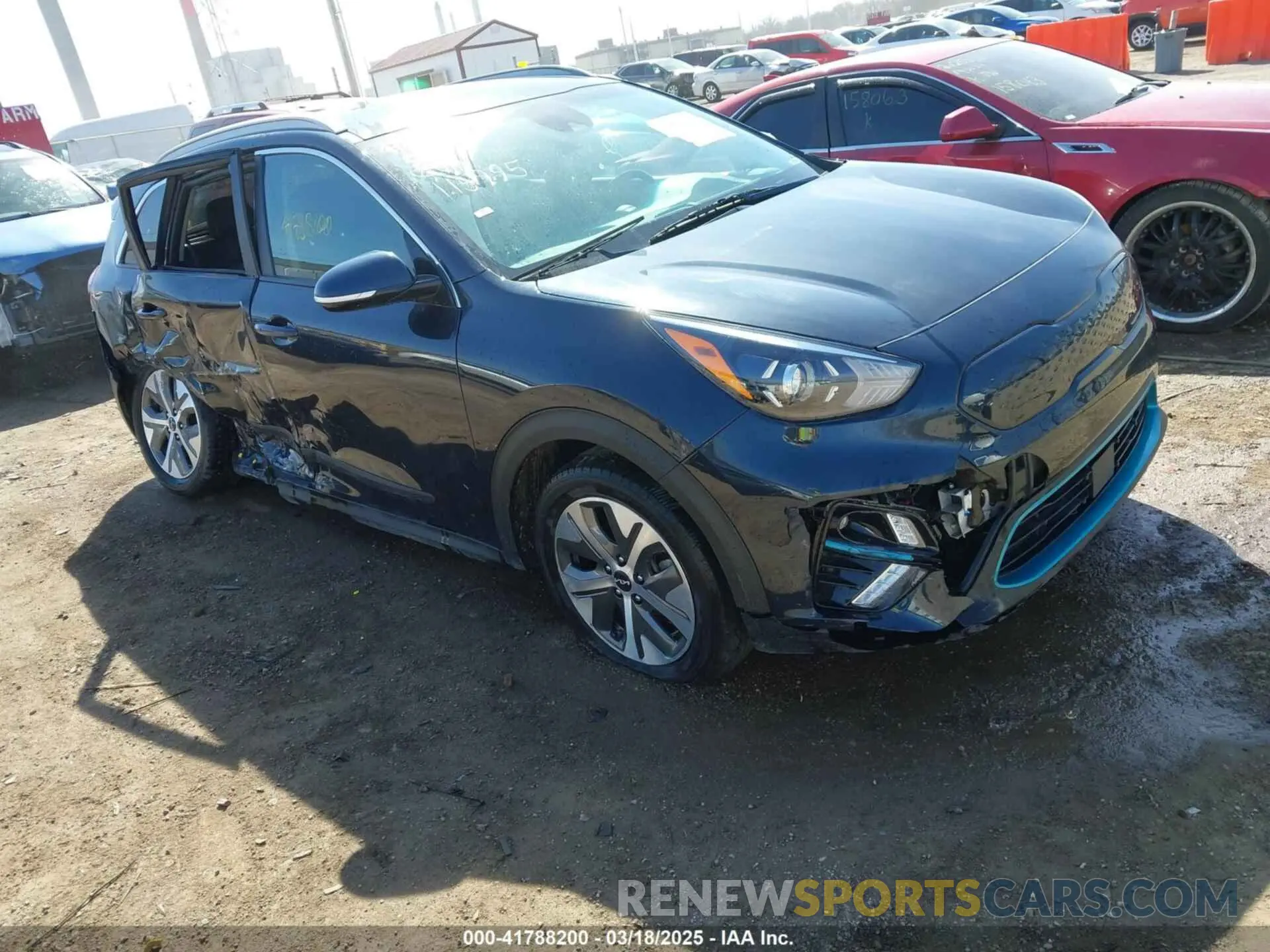 1 fotografías del automóvil dañado KNDCC3LG9N5115995 KIA NIRO EV 2022