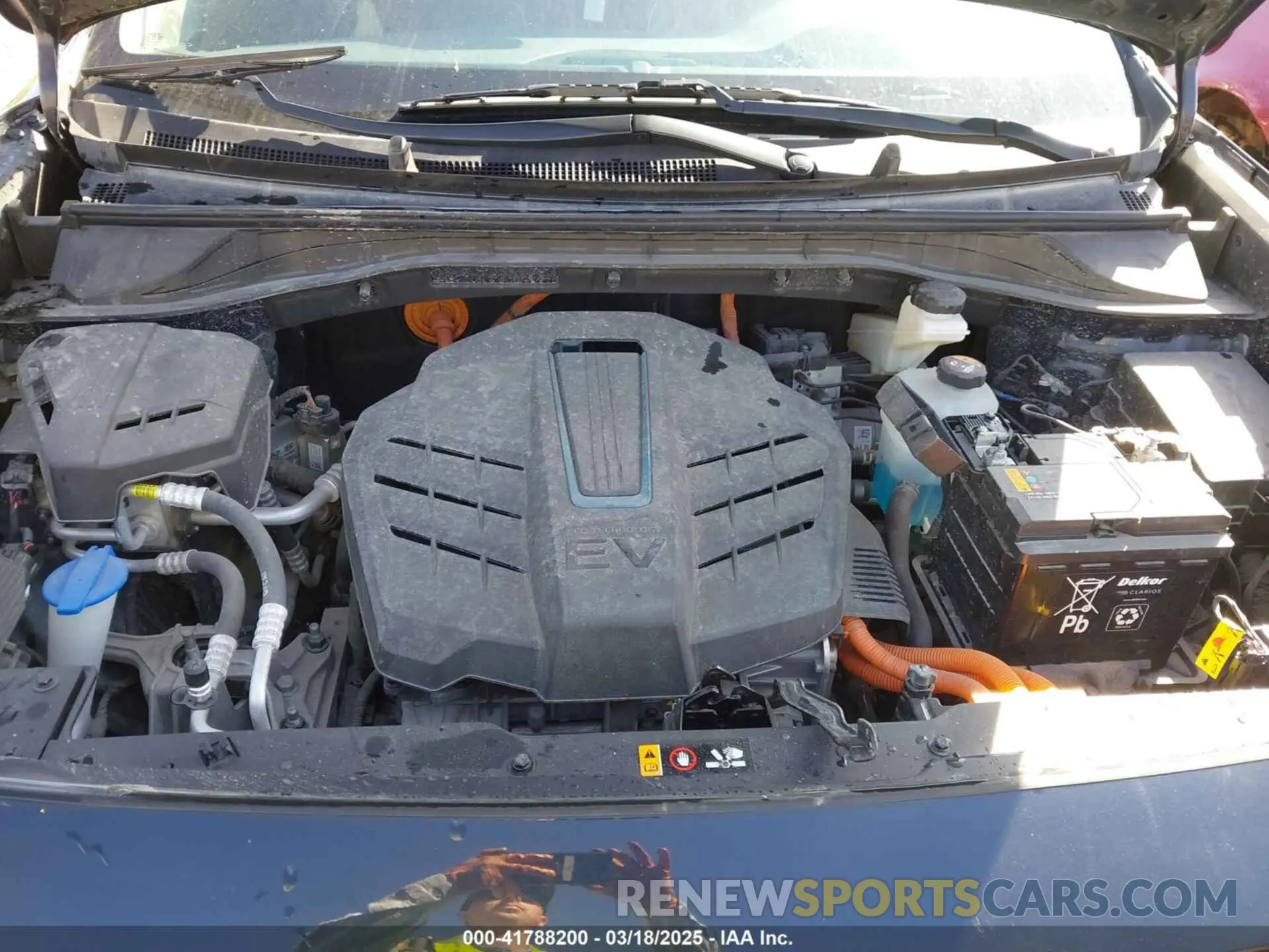 10 fotografías del automóvil dañado KNDCC3LG9N5115995 KIA NIRO EV 2022
