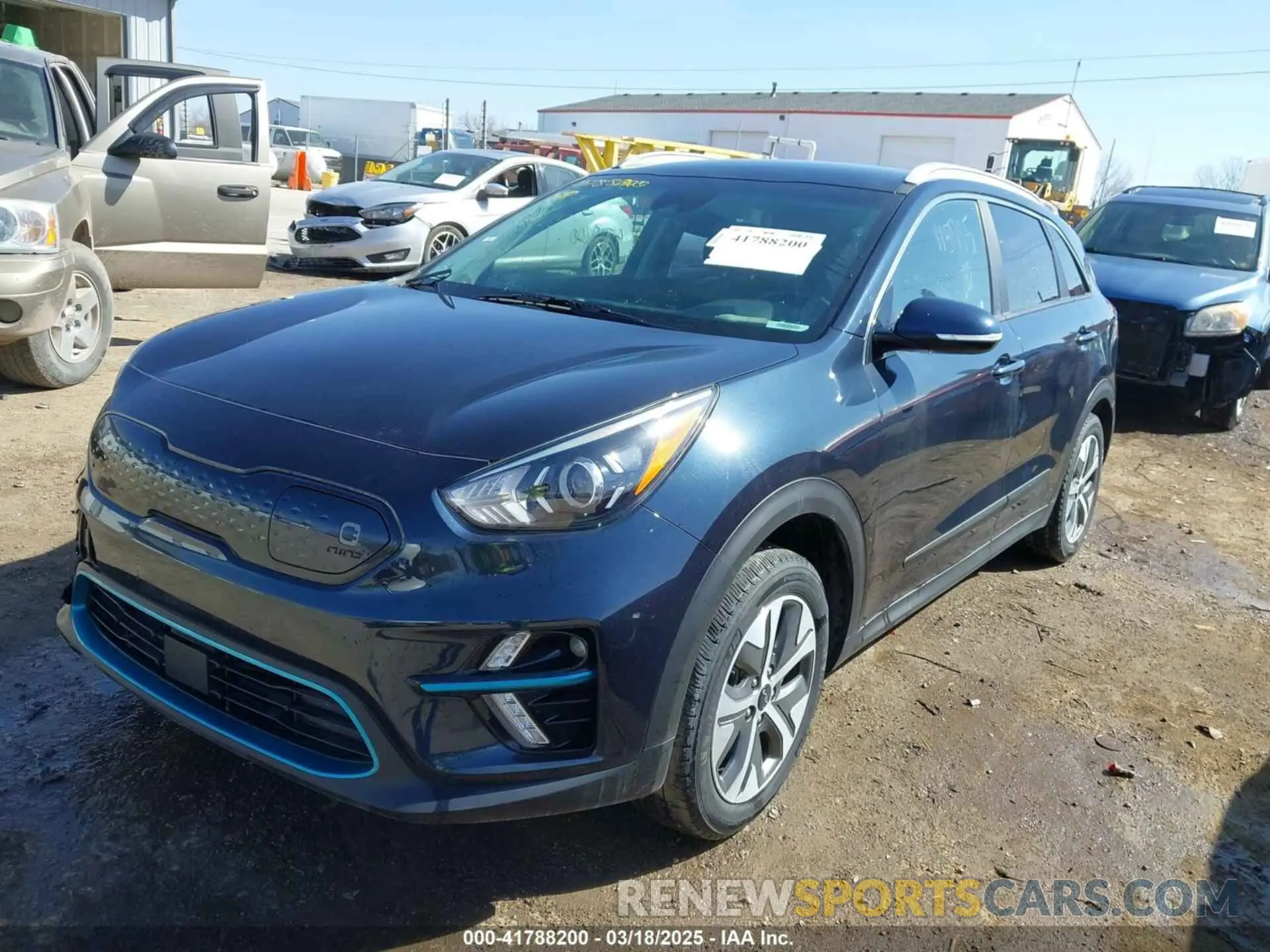 2 fotografías del automóvil dañado KNDCC3LG9N5115995 KIA NIRO EV 2022