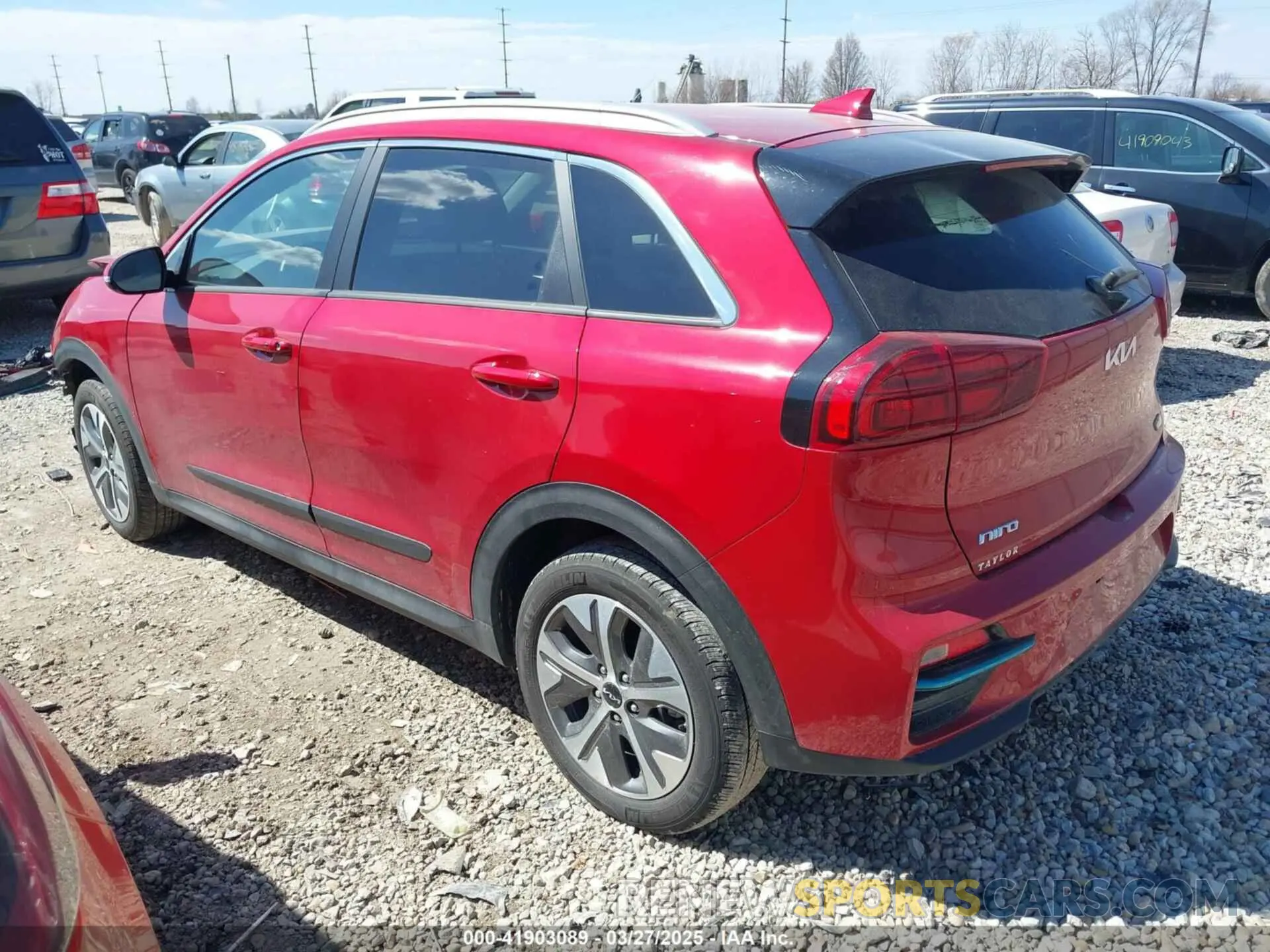 3 fotografías del automóvil dañado KNDCE3LG5N5146588 KIA NIRO EV 2022
