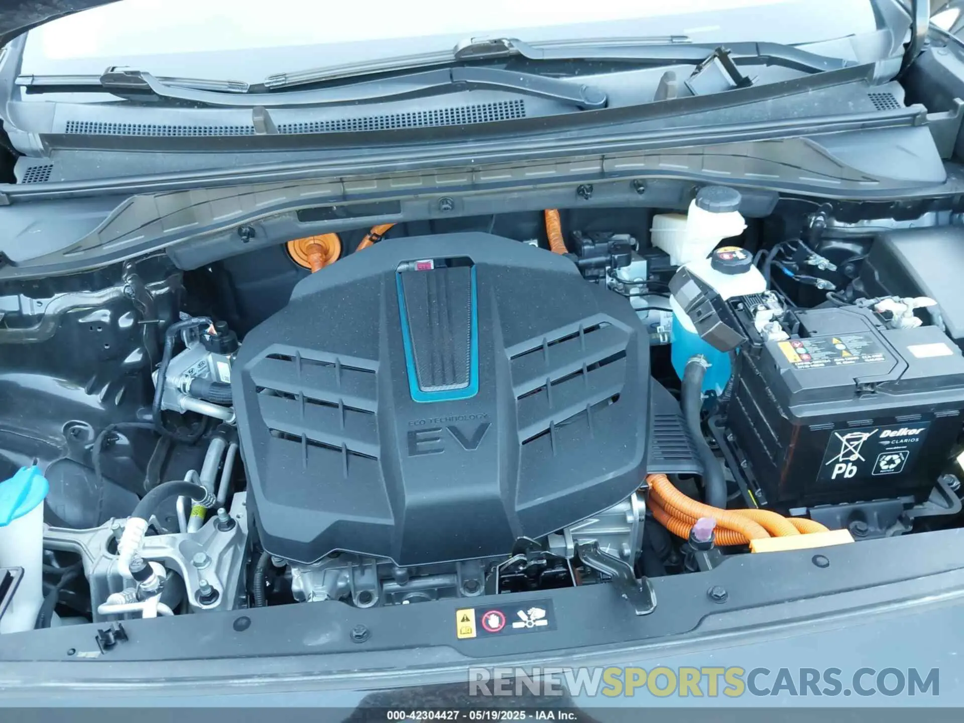 10 fotografías del automóvil dañado KNDCE3LG8N5134984 KIA NIRO EV 2022