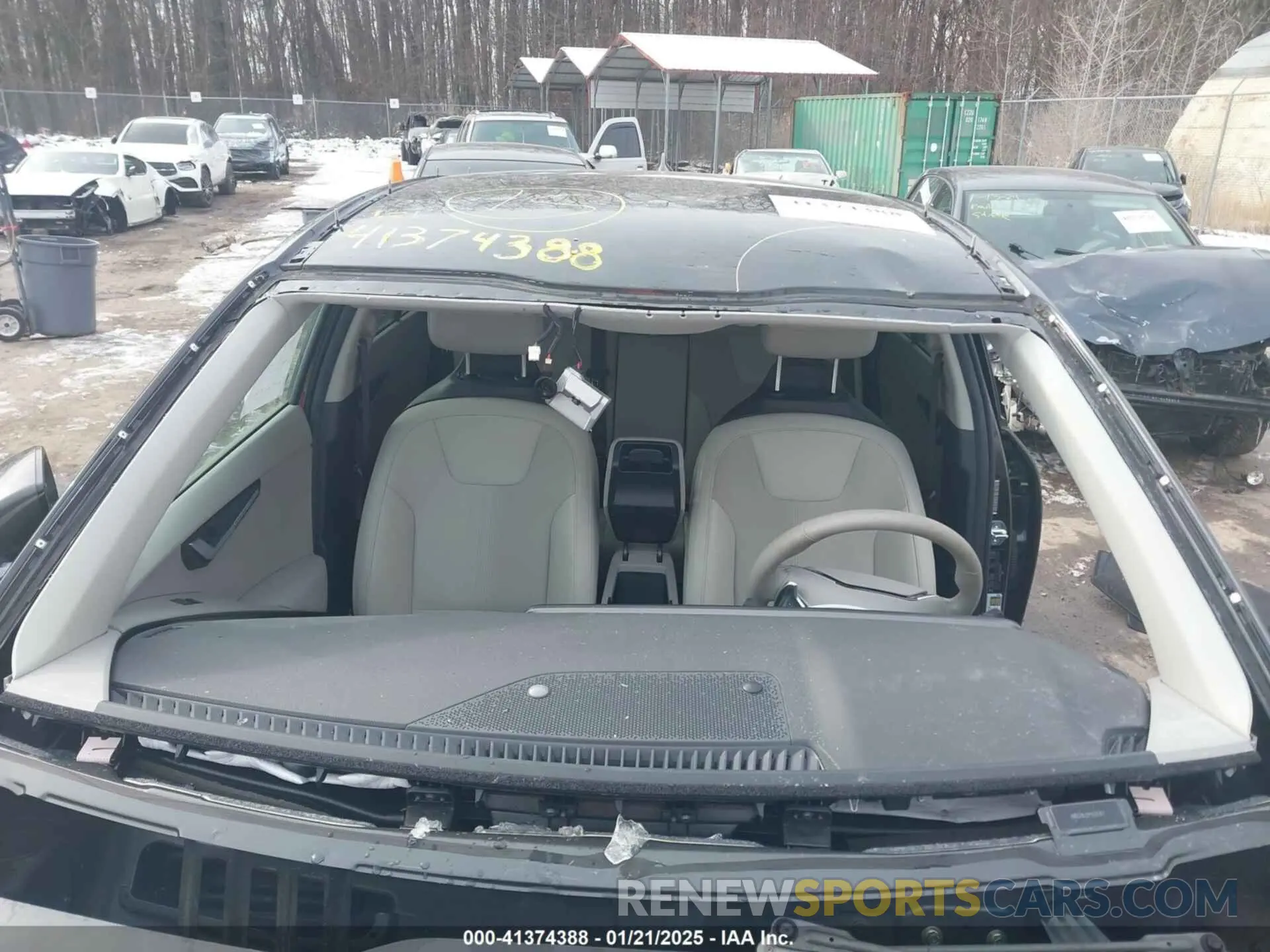 17 fotografías del automóvil dañado KNDCR3L12P5030767 KIA NIRO EV 2023