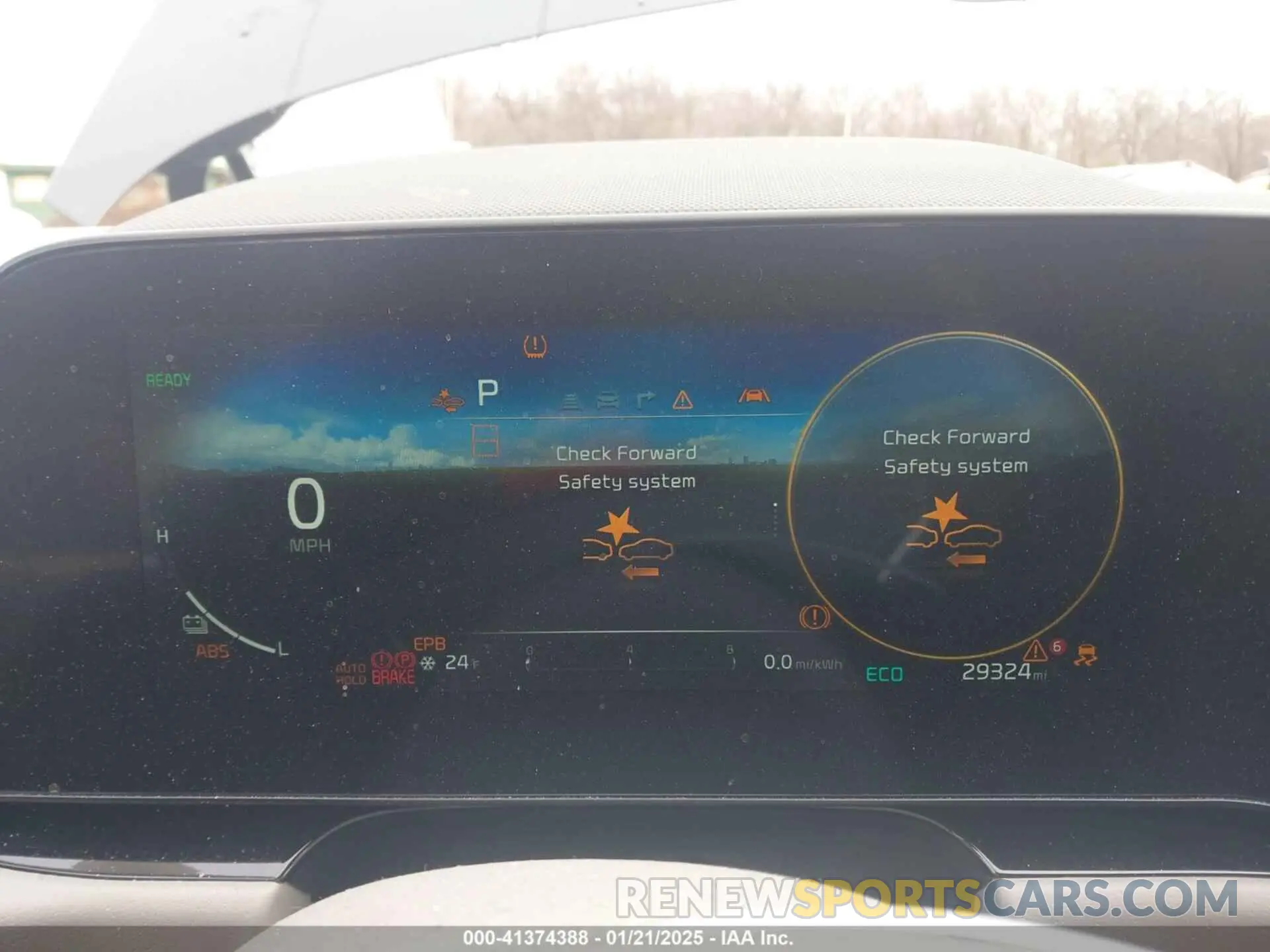 7 fotografías del automóvil dañado KNDCR3L12P5030767 KIA NIRO EV 2023