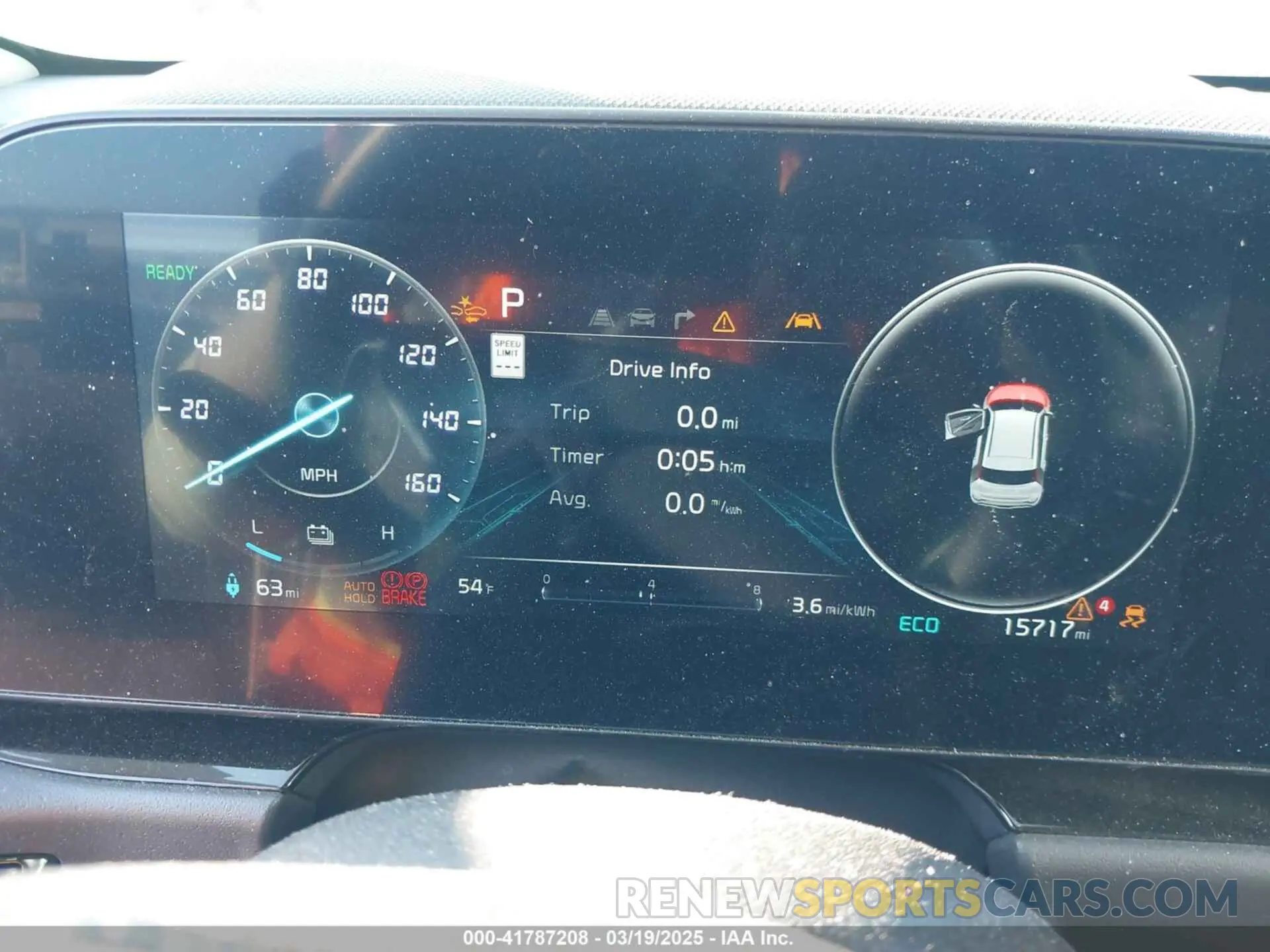 15 fotografías del automóvil dañado KNDCR3L17P5041943 KIA NIRO EV 2023