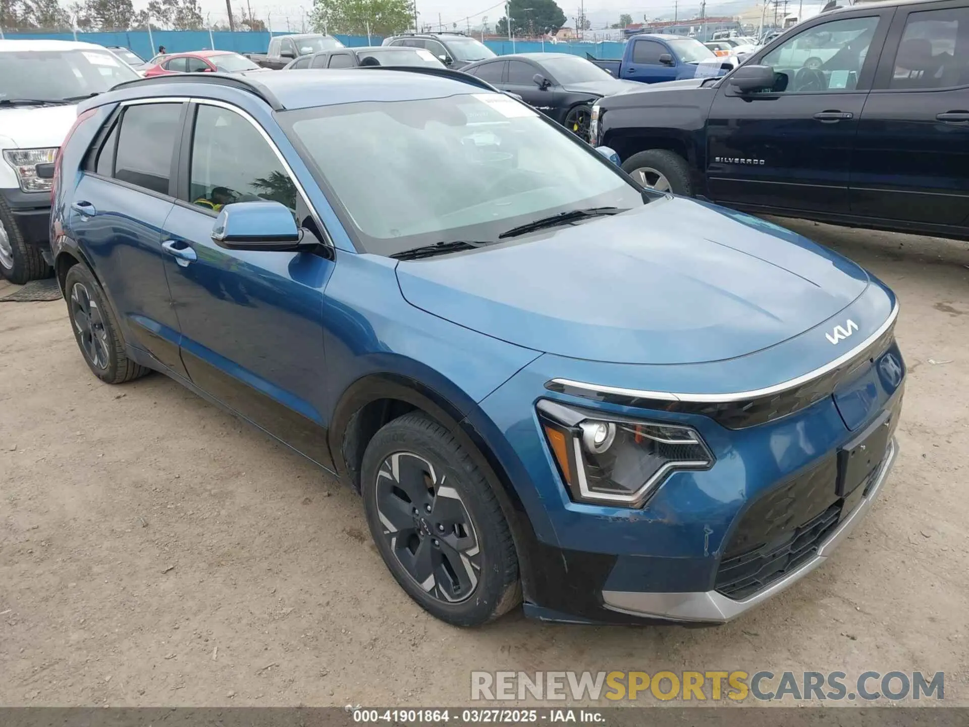 1 fotografías del automóvil dañado KNDCR3L18P5038761 KIA NIRO EV 2023