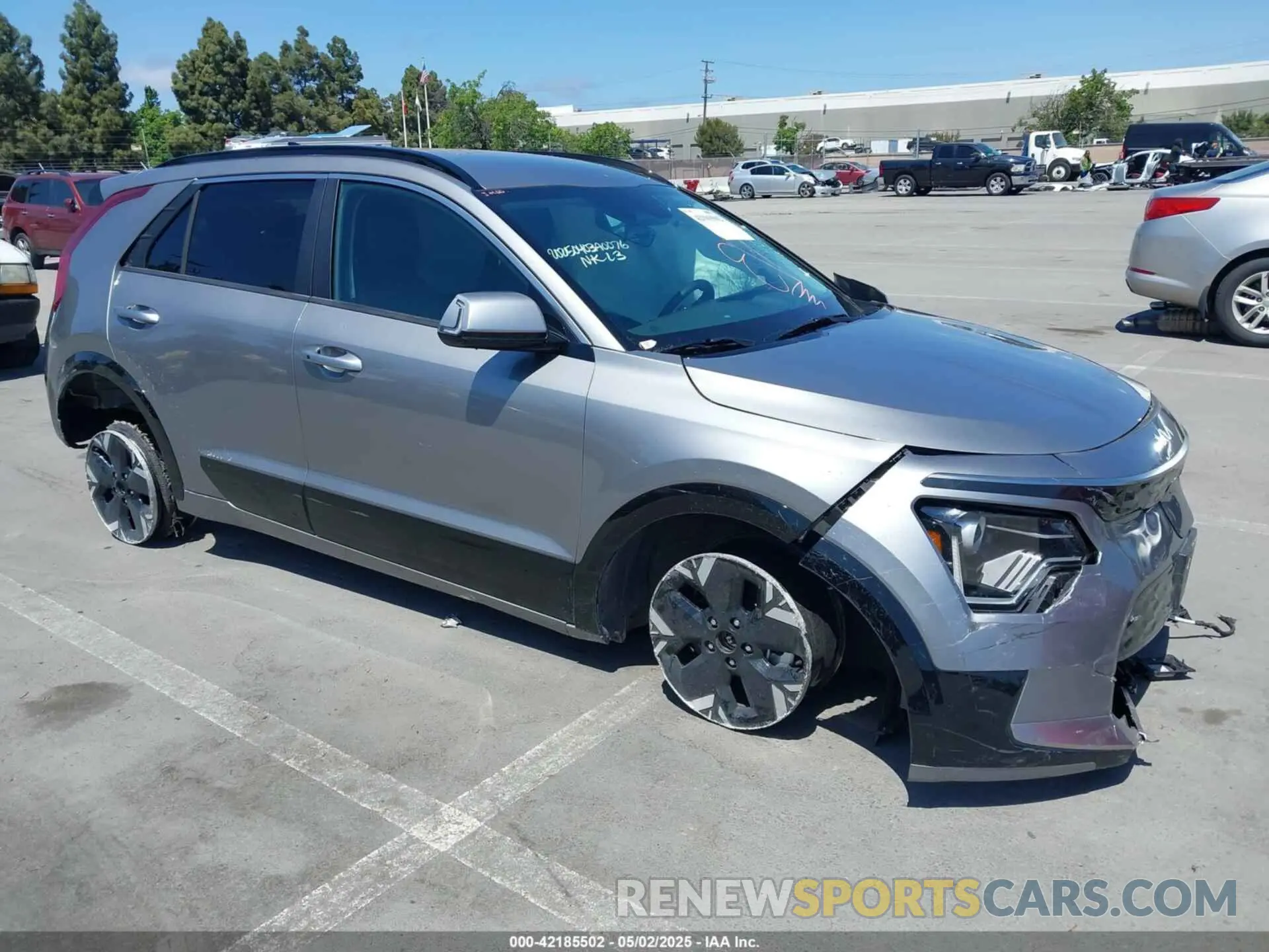1 fotografías del automóvil dañado KNDCR3L13R5082380 KIA NIRO EV 2024