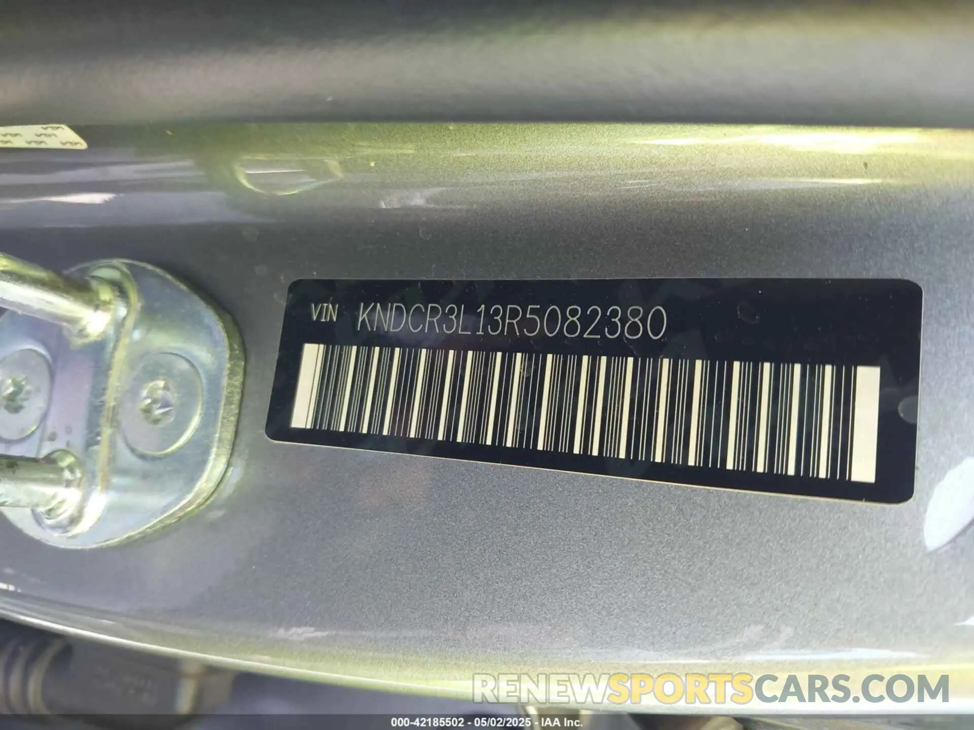 9 fotografías del automóvil dañado KNDCR3L13R5082380 KIA NIRO EV 2024