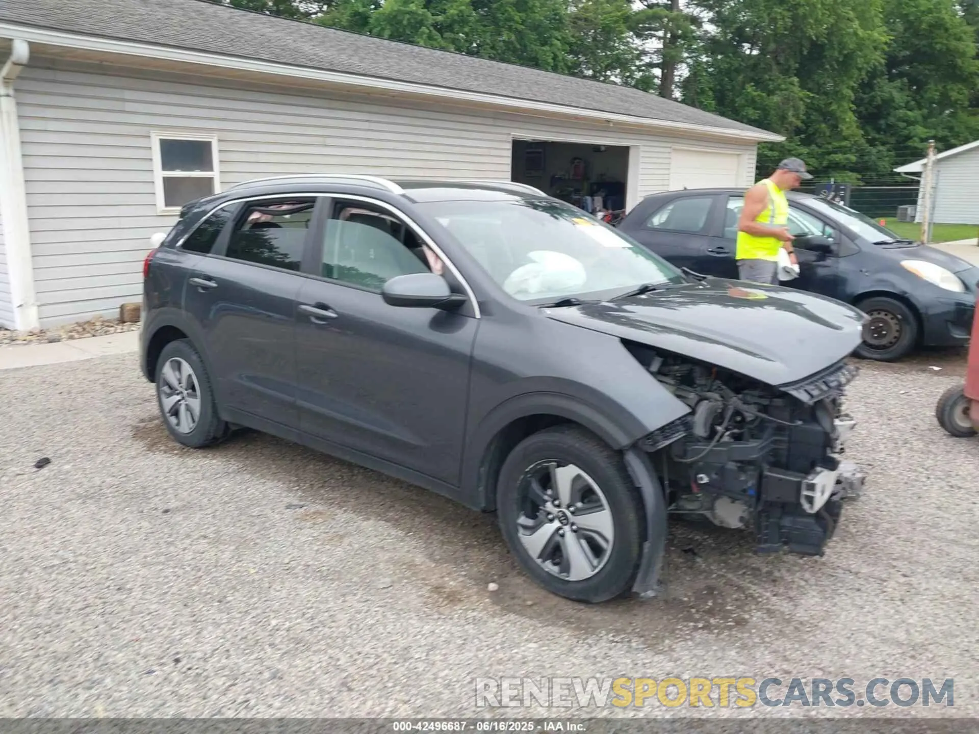 1 fotografías del automóvil dañado KNDCM3LD1K5266201 KIA NIRO PLUG-IN HYBRID 2019