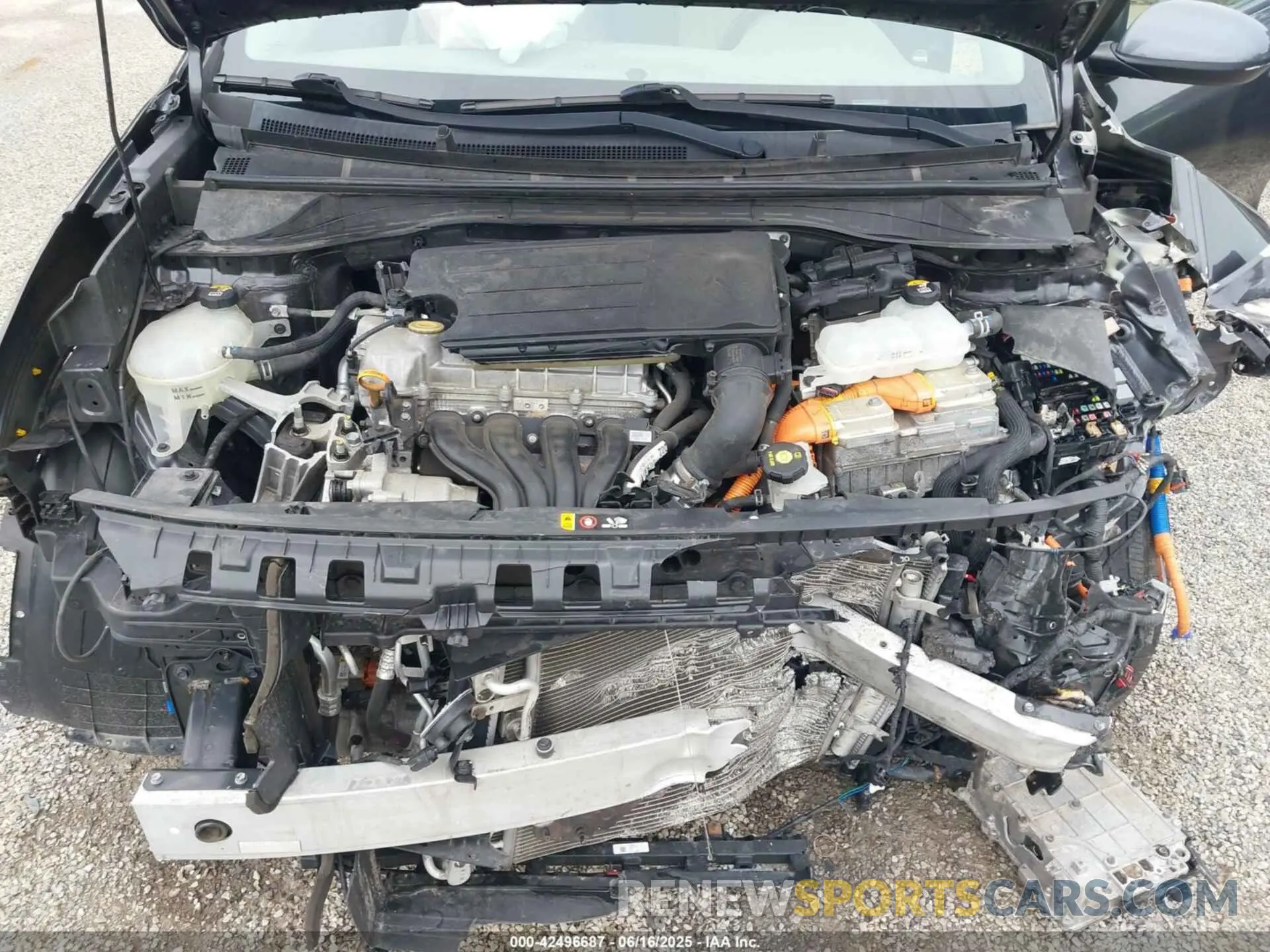 10 fotografías del automóvil dañado KNDCM3LD1K5266201 KIA NIRO PLUG-IN HYBRID 2019