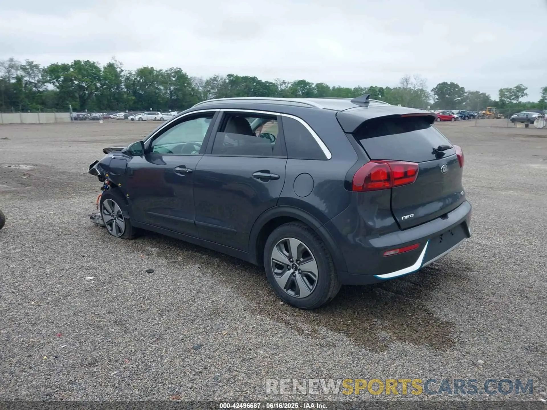 3 fotografías del automóvil dañado KNDCM3LD1K5266201 KIA NIRO PLUG-IN HYBRID 2019
