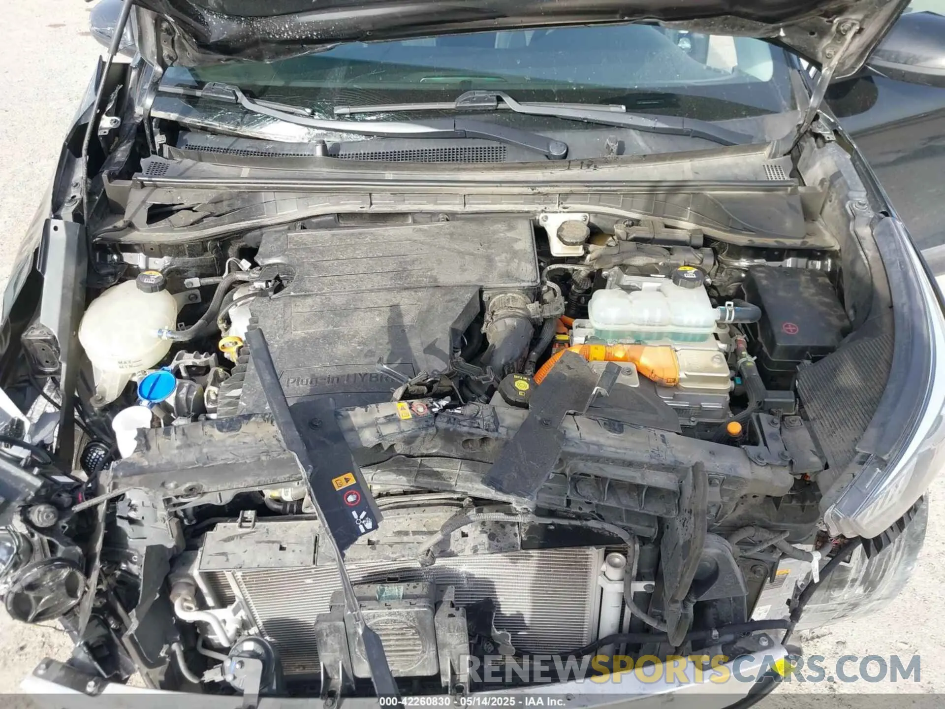 10 fotografías del automóvil dañado KNDCM3LD5L5391204 KIA NIRO PLUG-IN HYBRID 2020
