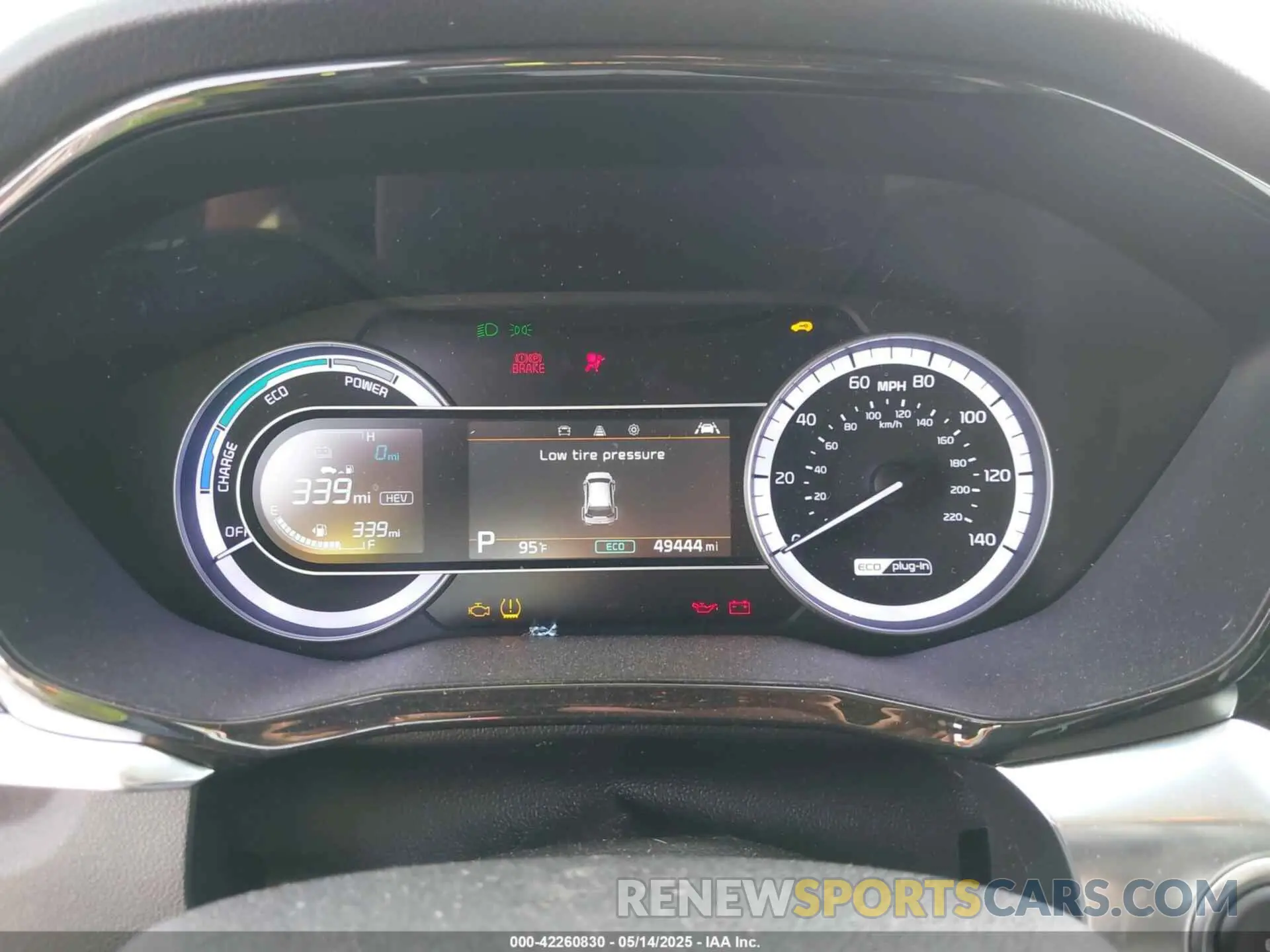 7 fotografías del automóvil dañado KNDCM3LD5L5391204 KIA NIRO PLUG-IN HYBRID 2020