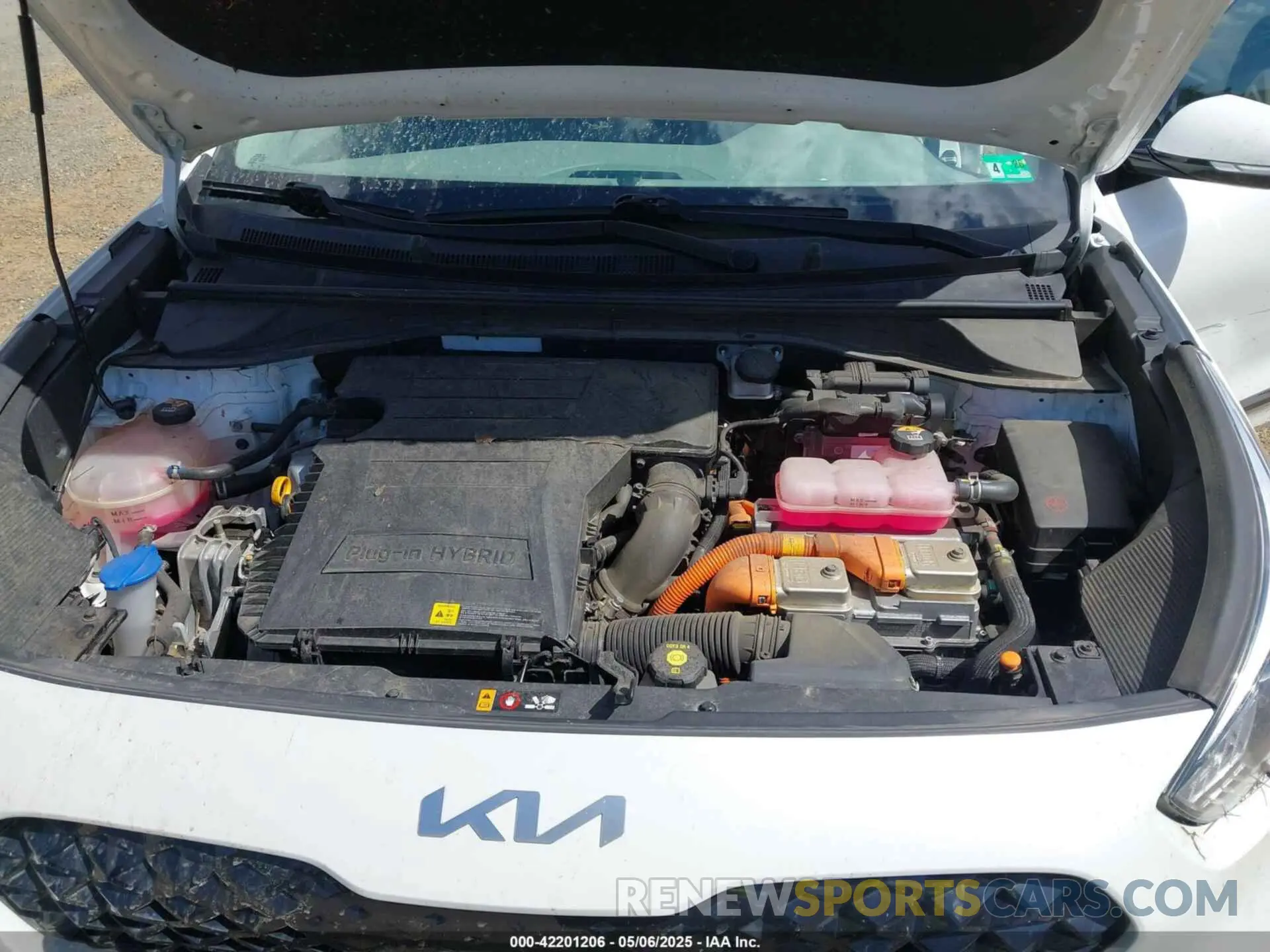 10 fotografías del automóvil dañado KNDCC3LD9N5504948 KIA NIRO PLUG-IN HYBRID 2022