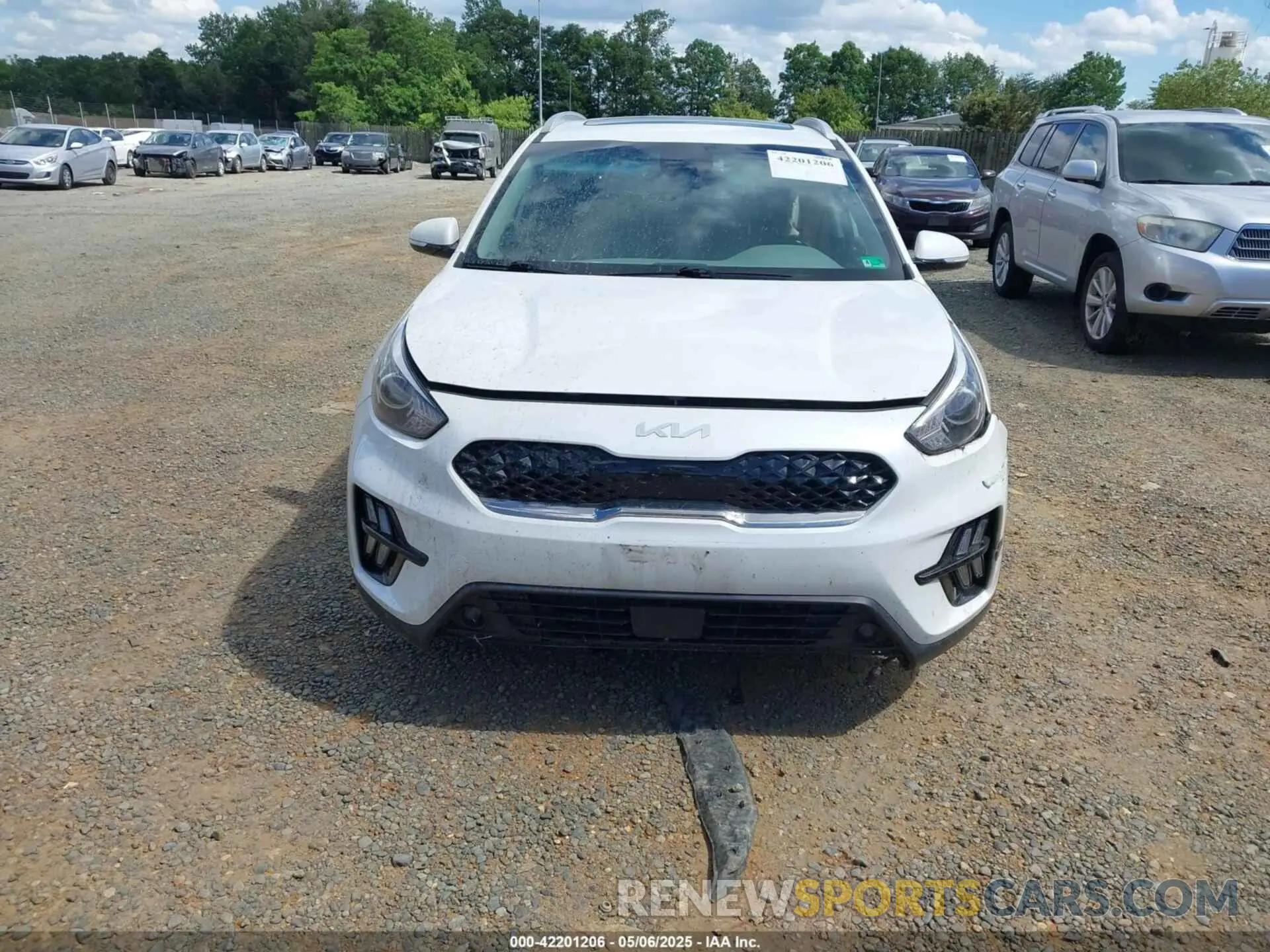 12 fotografías del automóvil dañado KNDCC3LD9N5504948 KIA NIRO PLUG-IN HYBRID 2022