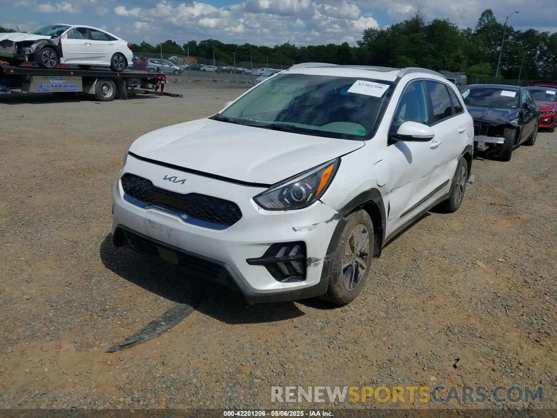 2 fotografías del automóvil dañado KNDCC3LD9N5504948 KIA NIRO PLUG-IN HYBRID 2022
