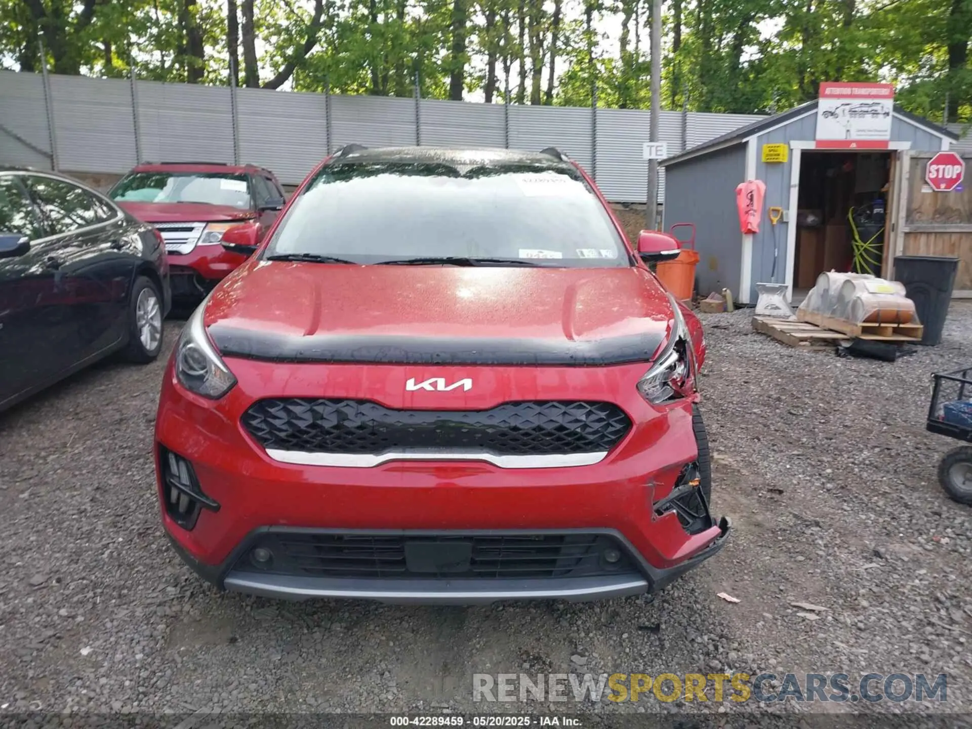 12 fotografías del automóvil dañado KNDCC3LD9N5532538 KIA NIRO PLUG-IN HYBRID 2022