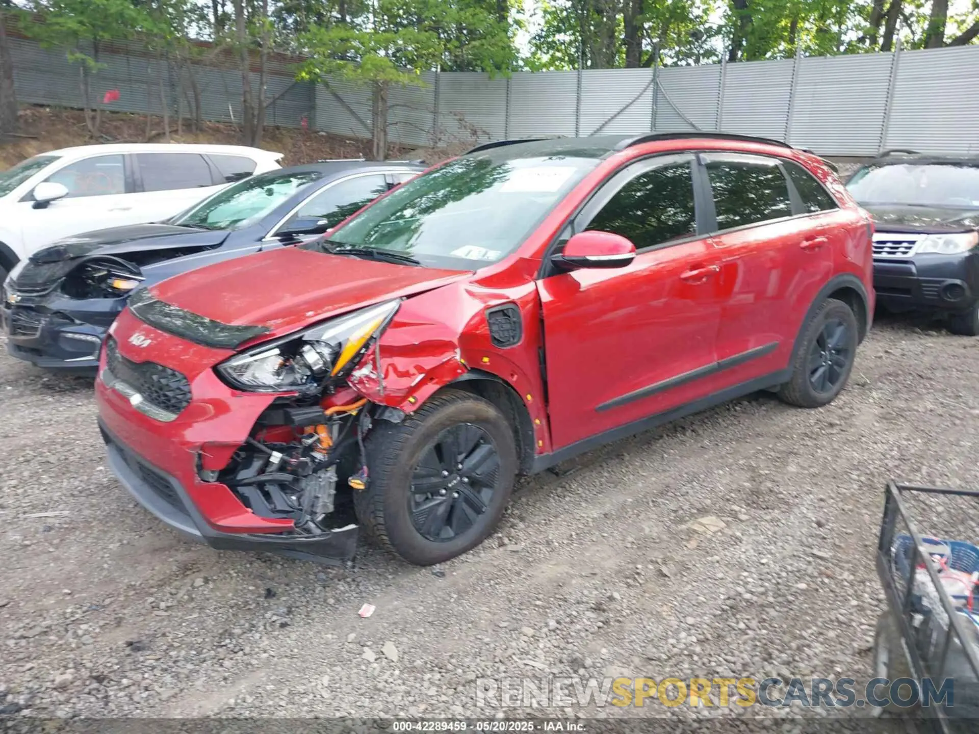 2 fotografías del automóvil dañado KNDCC3LD9N5532538 KIA NIRO PLUG-IN HYBRID 2022