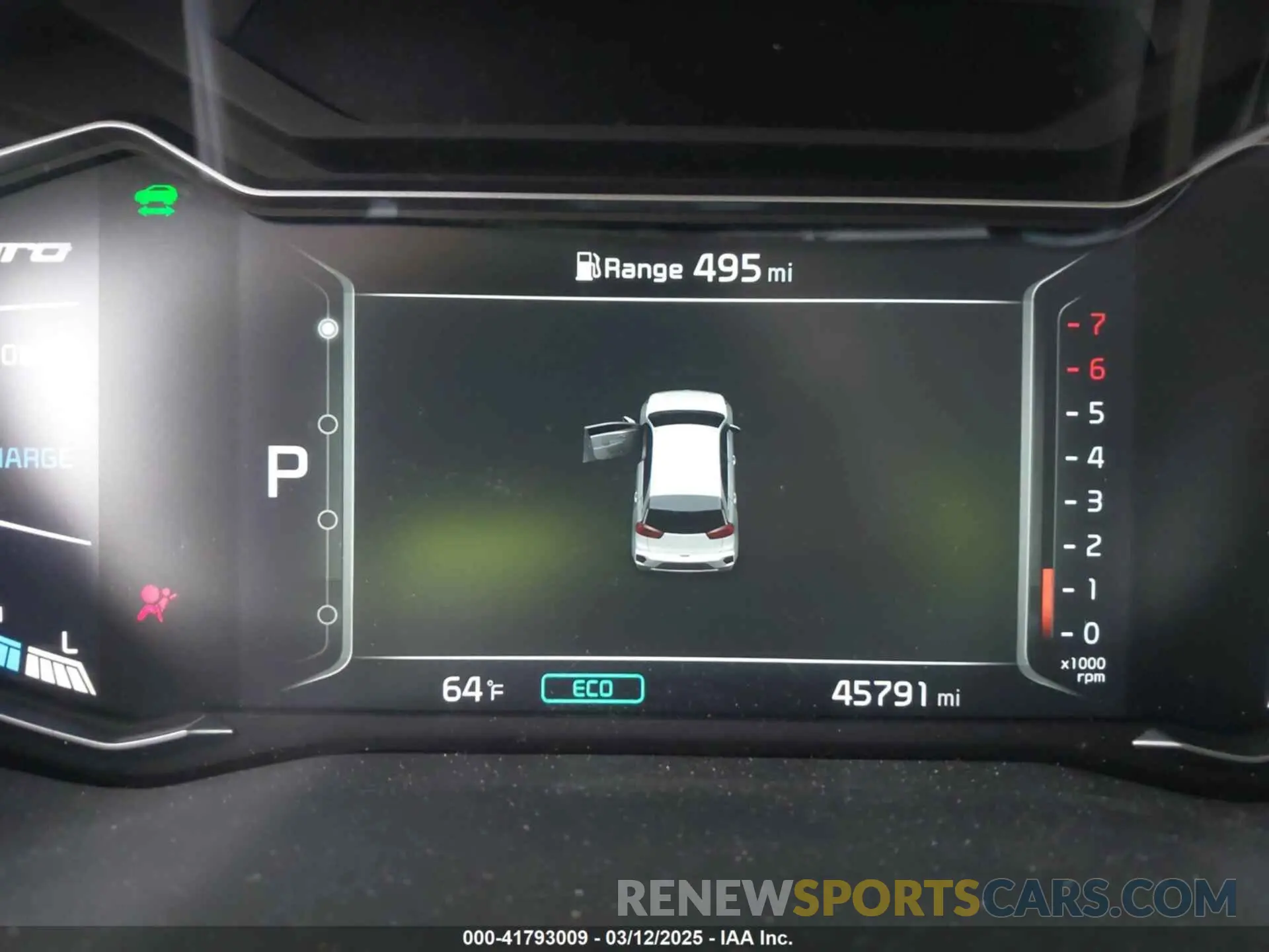 7 fotografías del automóvil dañado KNDCD3LD3N5520866 KIA NIRO PLUG-IN HYBRID 2022