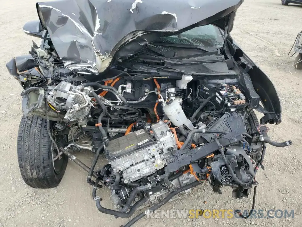 11 fotografías del automóvil dañado KNDCC3LG2N5134212 KIA NIRO S 2022