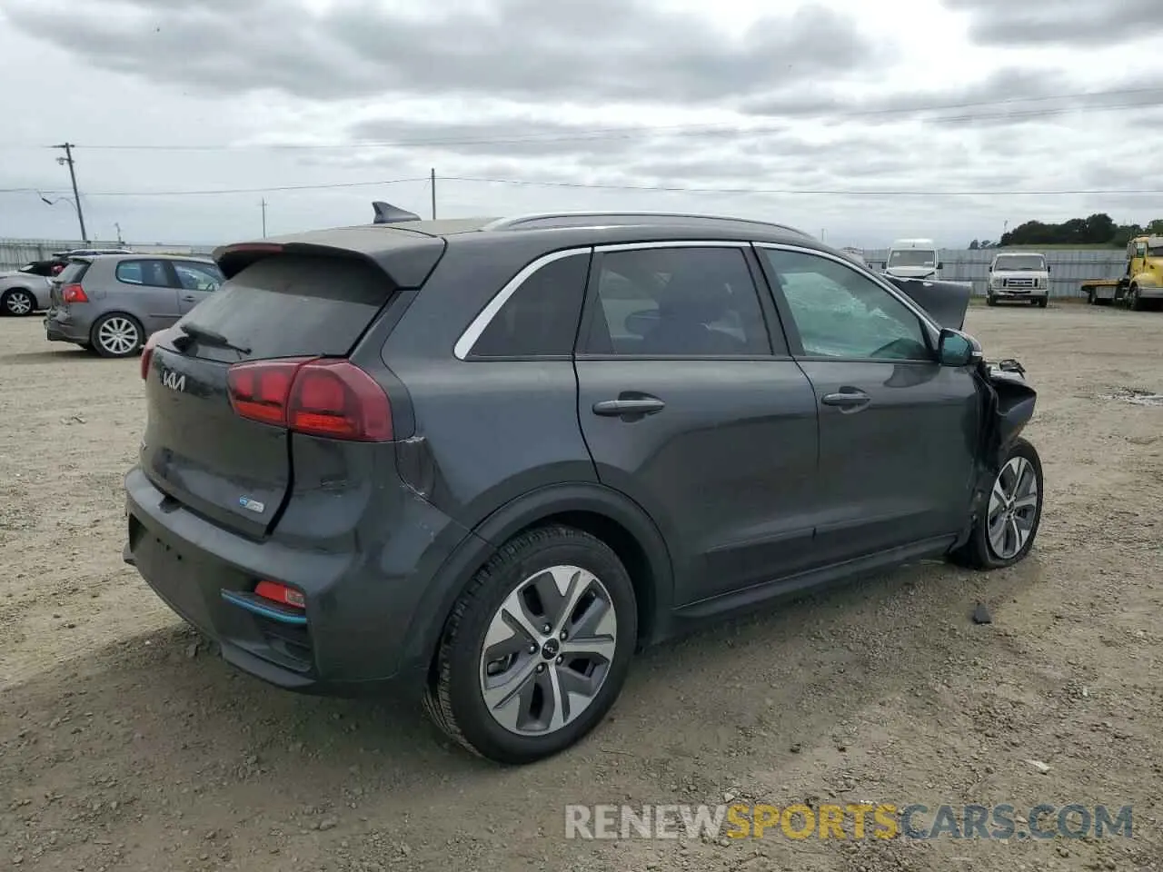 3 fotografías del automóvil dañado KNDCC3LG2N5134212 KIA NIRO S 2022