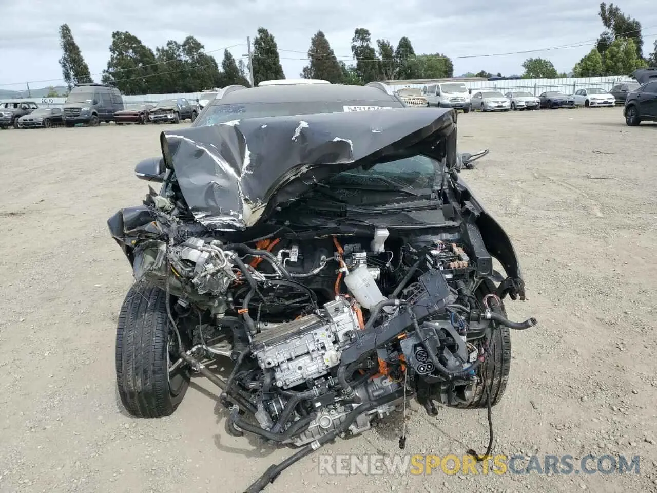 5 fotografías del automóvil dañado KNDCC3LG2N5134212 KIA NIRO S 2022