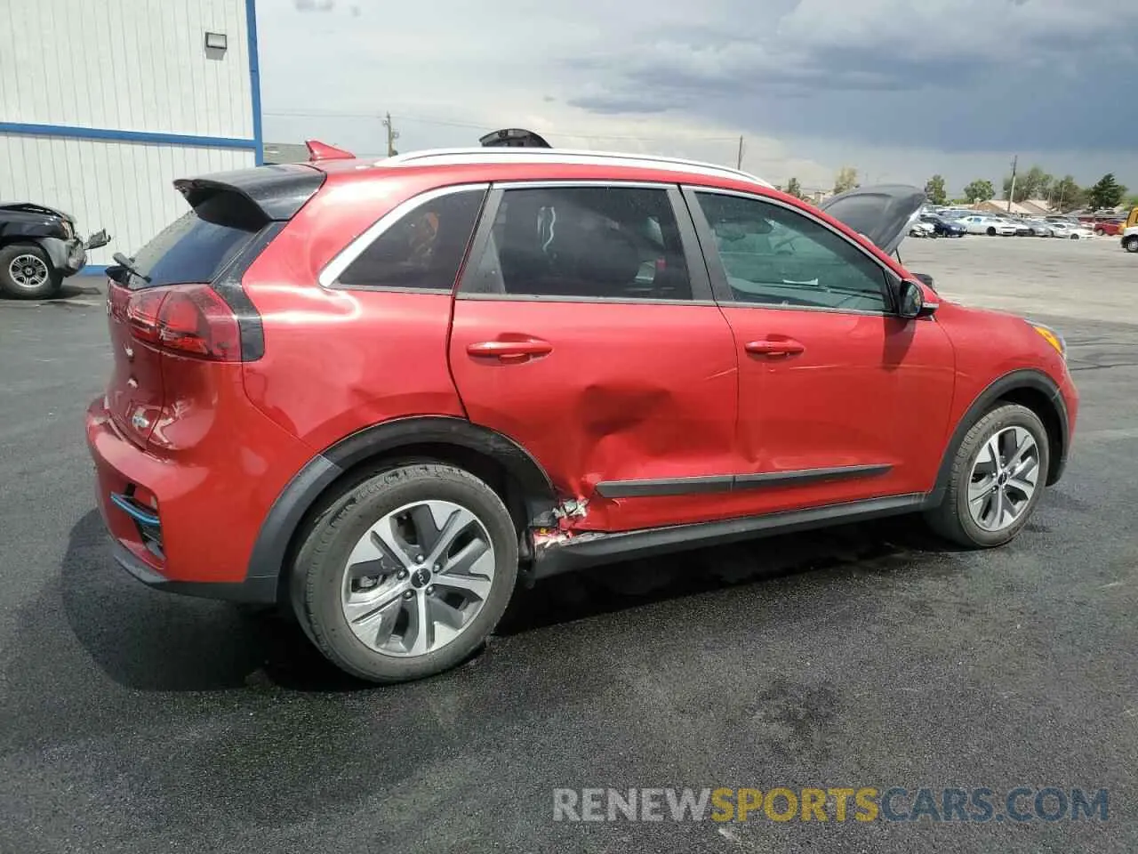 3 fotografías del automóvil dañado KNDCC3LG3N5159765 KIA NIRO S 2022