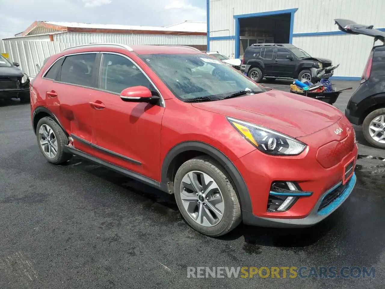 4 fotografías del automóvil dañado KNDCC3LG3N5159765 KIA NIRO S 2022