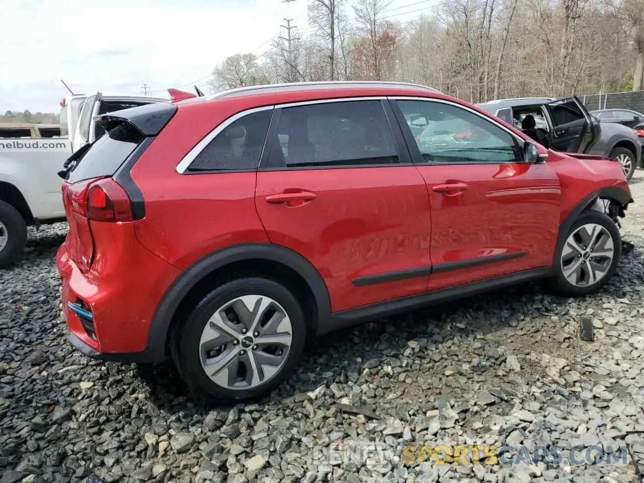 3 fotografías del automóvil dañado KNDCC3LG4N5160178 KIA NIRO S 2022