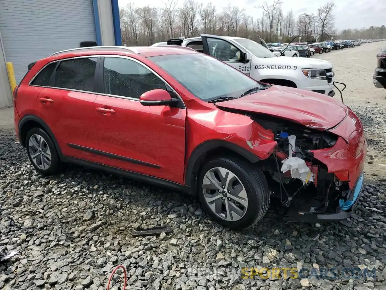 4 fotografías del automóvil dañado KNDCC3LG4N5160178 KIA NIRO S 2022