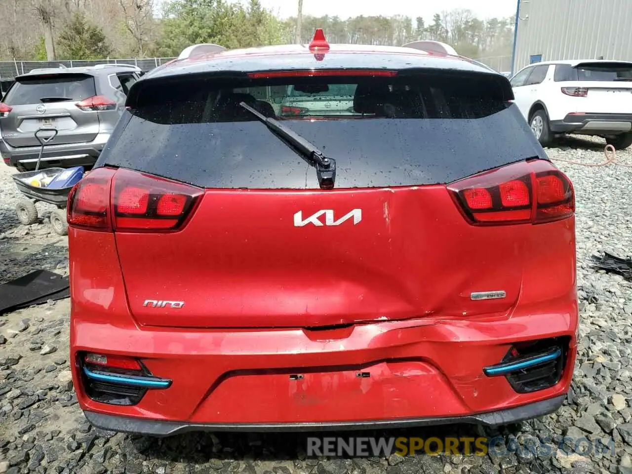 6 fotografías del automóvil dañado KNDCC3LG4N5160178 KIA NIRO S 2022