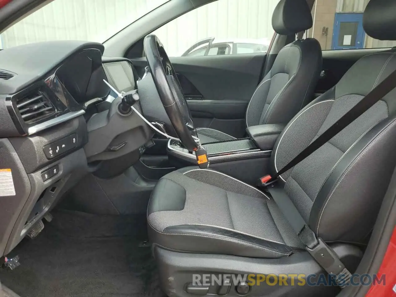 7 fotografías del automóvil dañado KNDCC3LG4N5160178 KIA NIRO S 2022