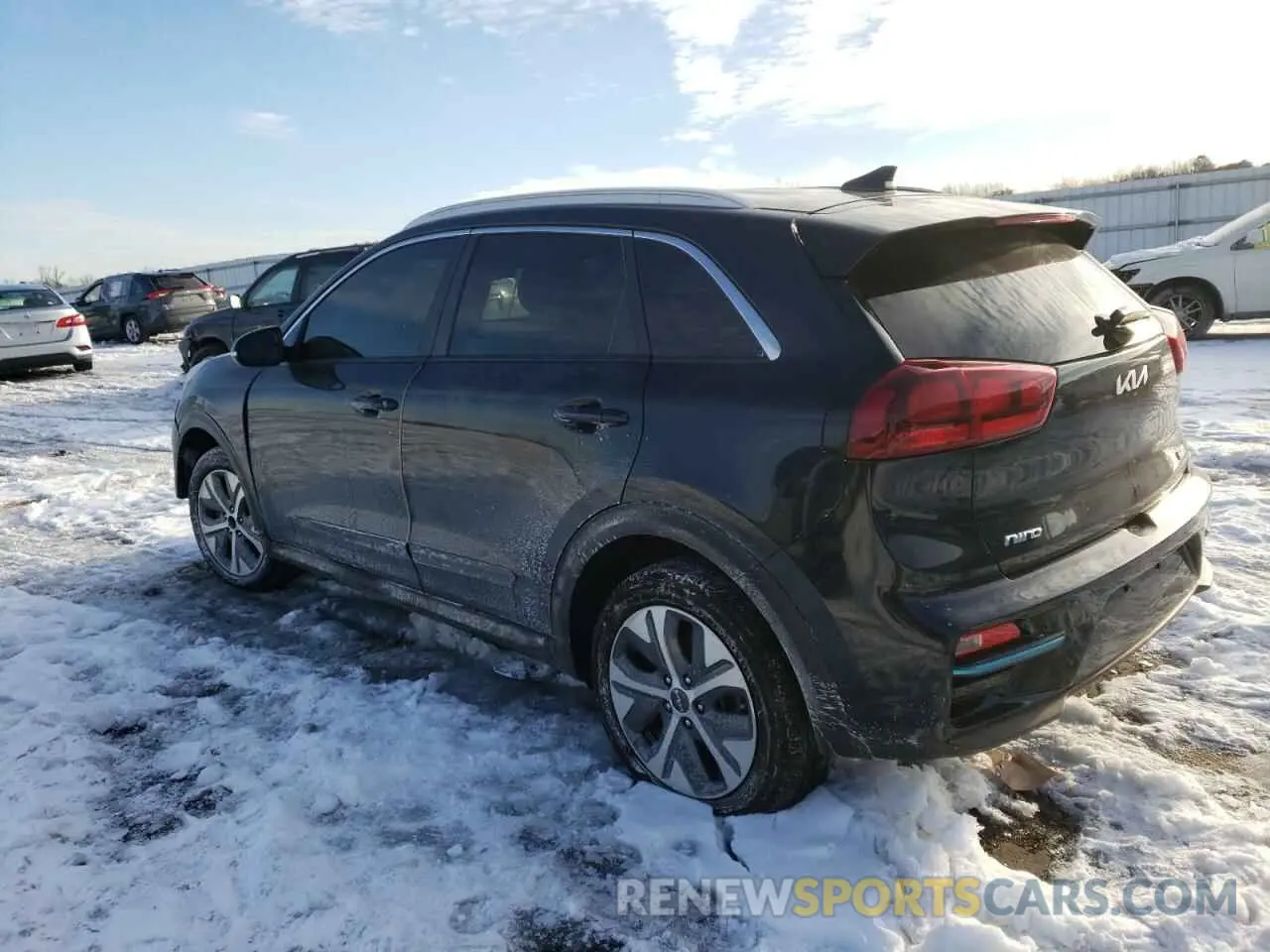 2 fotografías del automóvil dañado KNDCC3LG5N5122863 KIA NIRO S 2022