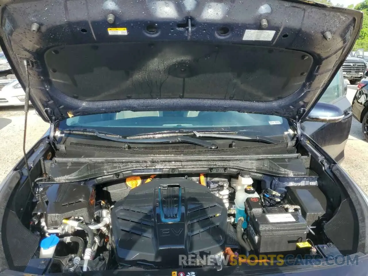 12 fotografías del automóvil dañado KNDCC3LG8N5159566 KIA NIRO S 2022
