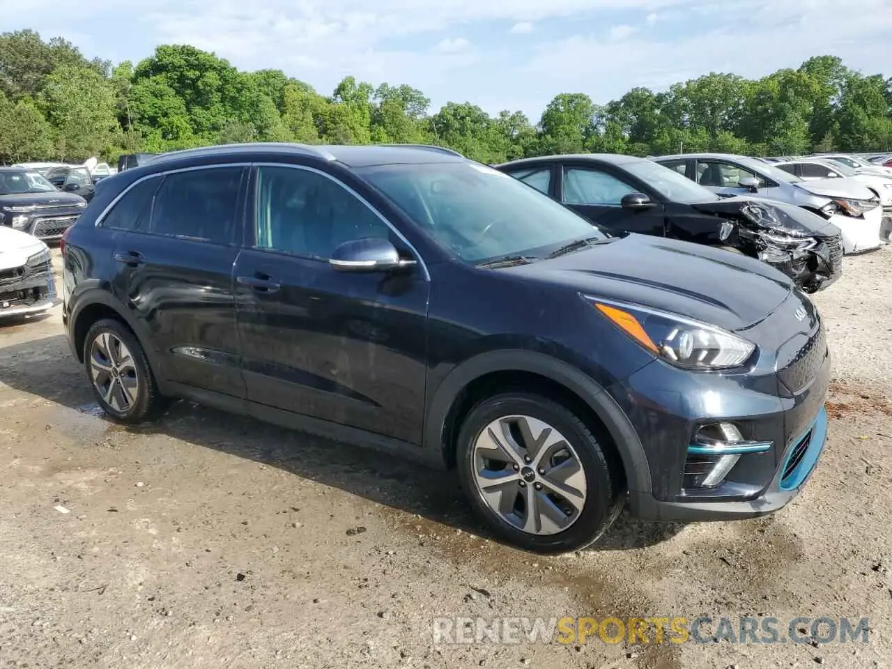 4 fotografías del automóvil dañado KNDCC3LG8N5159566 KIA NIRO S 2022