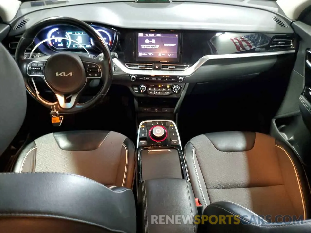 8 fotografías del automóvil dañado KNDCC3LG8N5160930 KIA NIRO S 2022