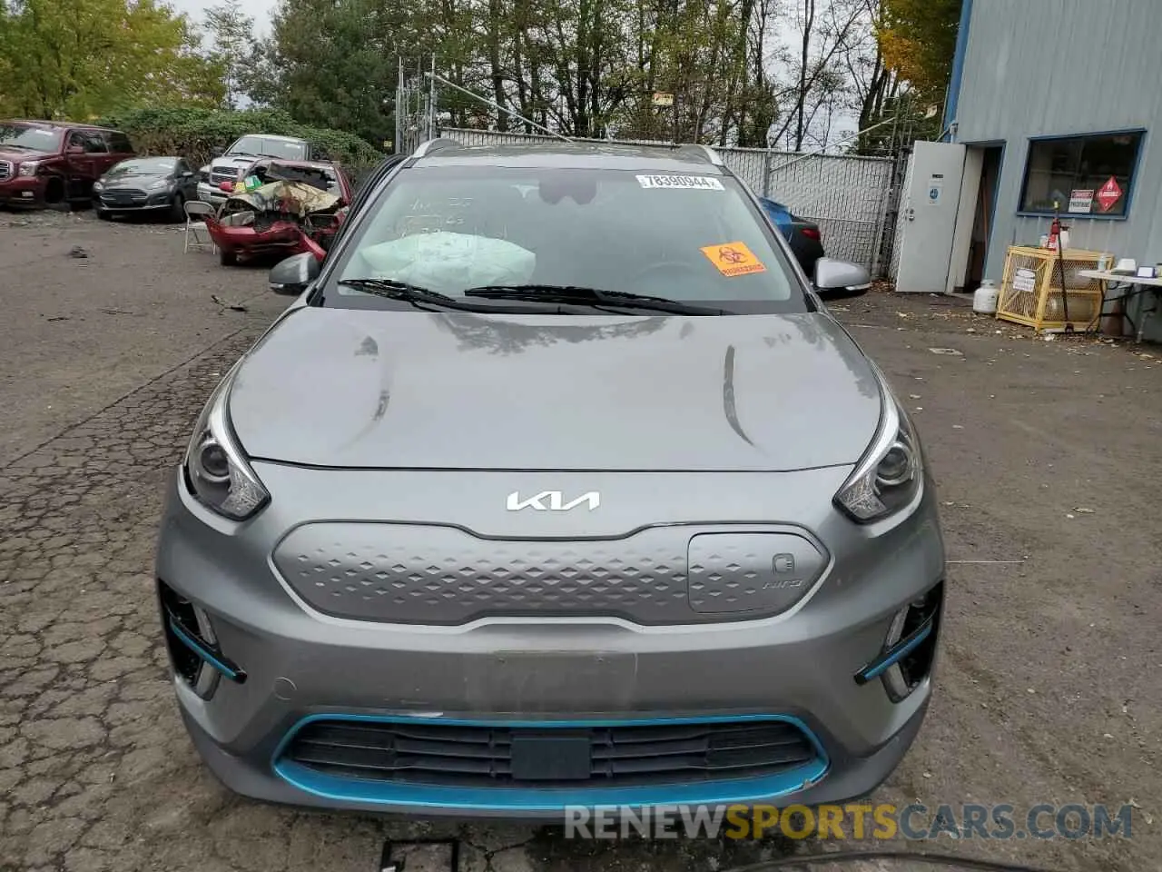 5 fotografías del automóvil dañado KNDCC3LG9N5140587 KIA NIRO S 2022