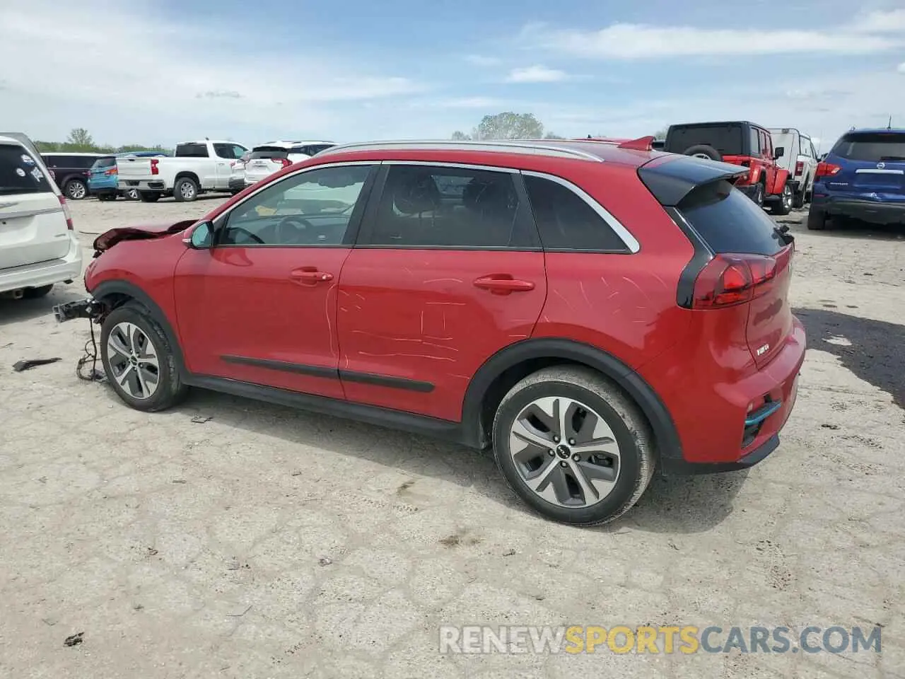2 fotografías del automóvil dañado KNDCC3LG9N5159057 KIA NIRO S 2022