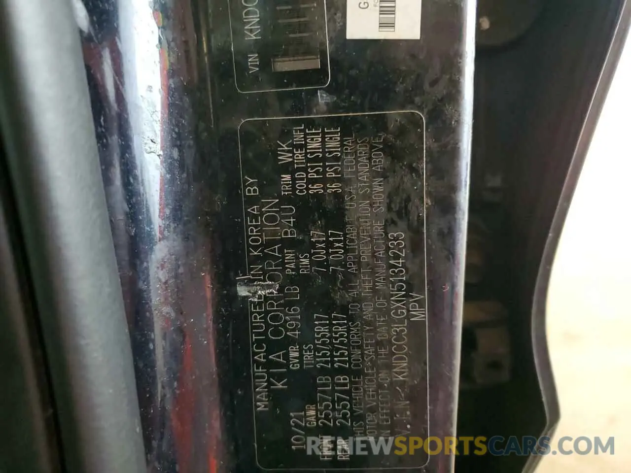 13 fotografías del automóvil dañado KNDCC3LGXN5134233 KIA NIRO S 2022