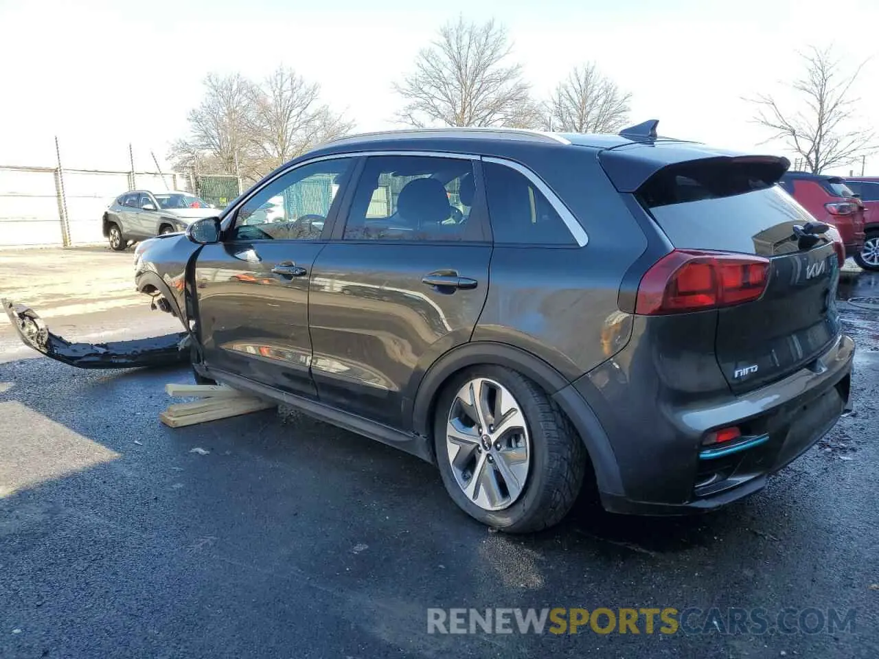 2 fotografías del automóvil dañado KNDCC3LGXN5160606 KIA NIRO S 2022