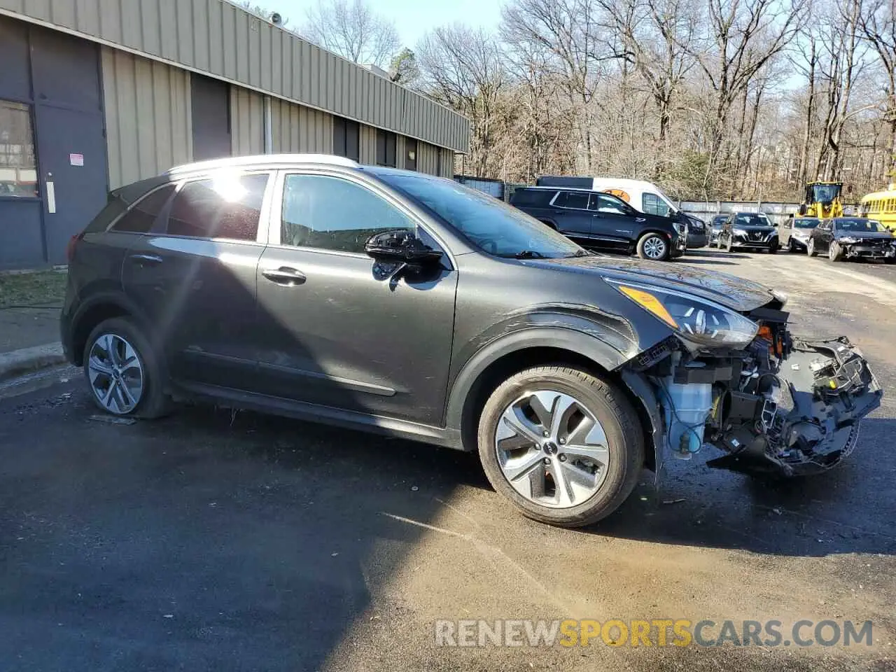4 fotografías del automóvil dañado KNDCC3LGXN5160606 KIA NIRO S 2022