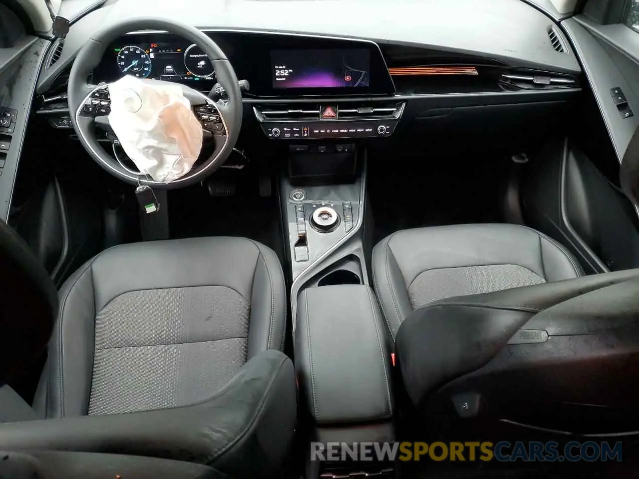 8 fotografías del automóvil dañado KNDCC3LGXN5160606 KIA NIRO S 2022