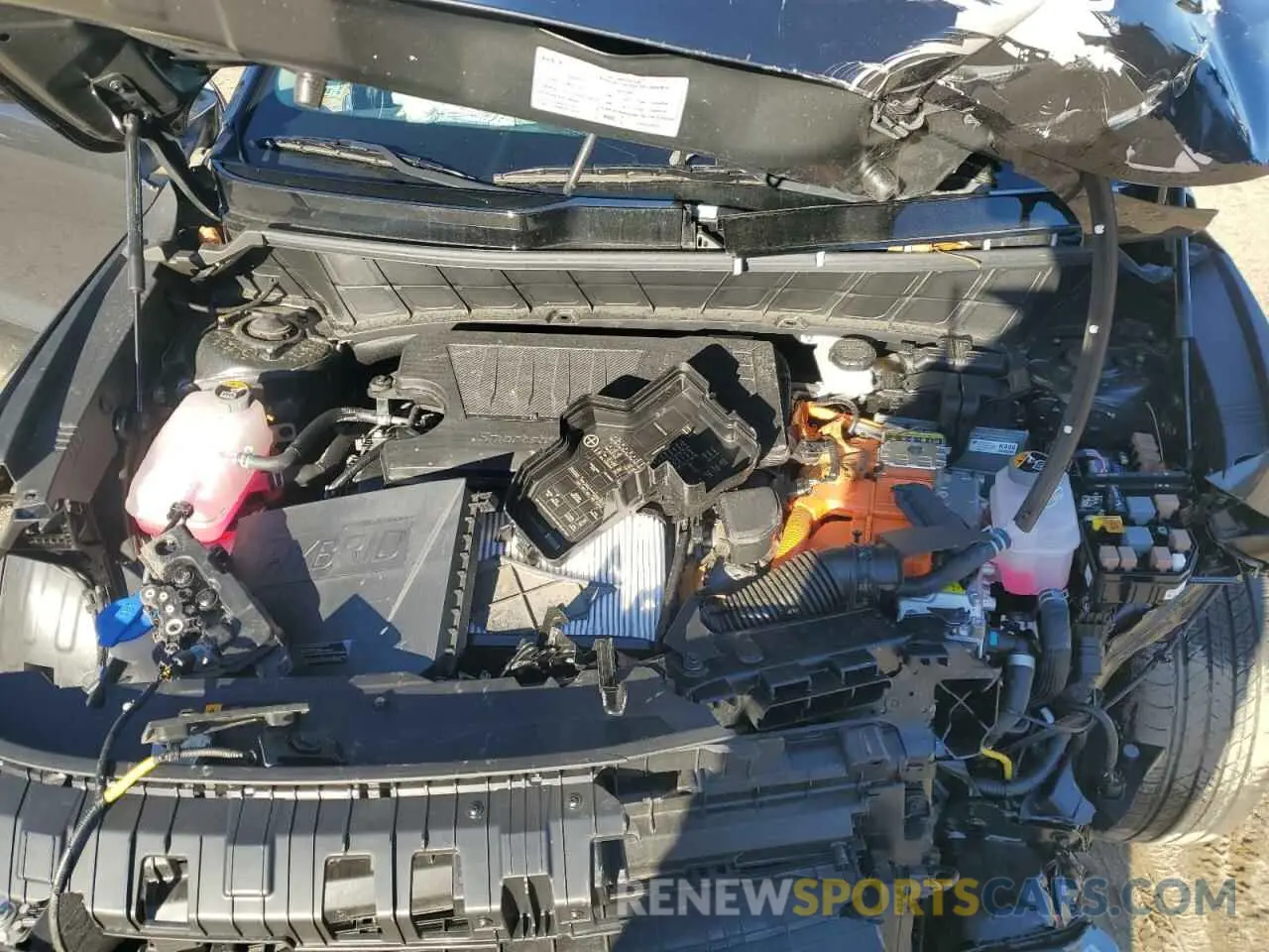 12 fotografías del automóvil dañado KNDCT3LE0P5099879 KIA NIRO SX 2023