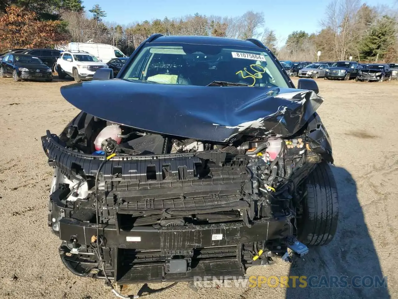 5 fotografías del automóvil dañado KNDCT3LE0P5099879 KIA NIRO SX 2023