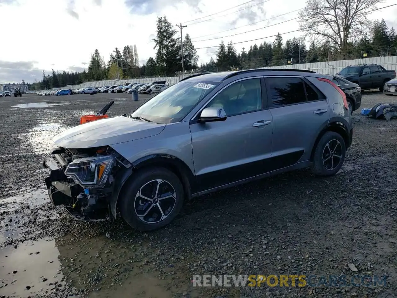 1 fotografías del automóvil dañado KNDCT3LE2P5097941 KIA NIRO SX 2023