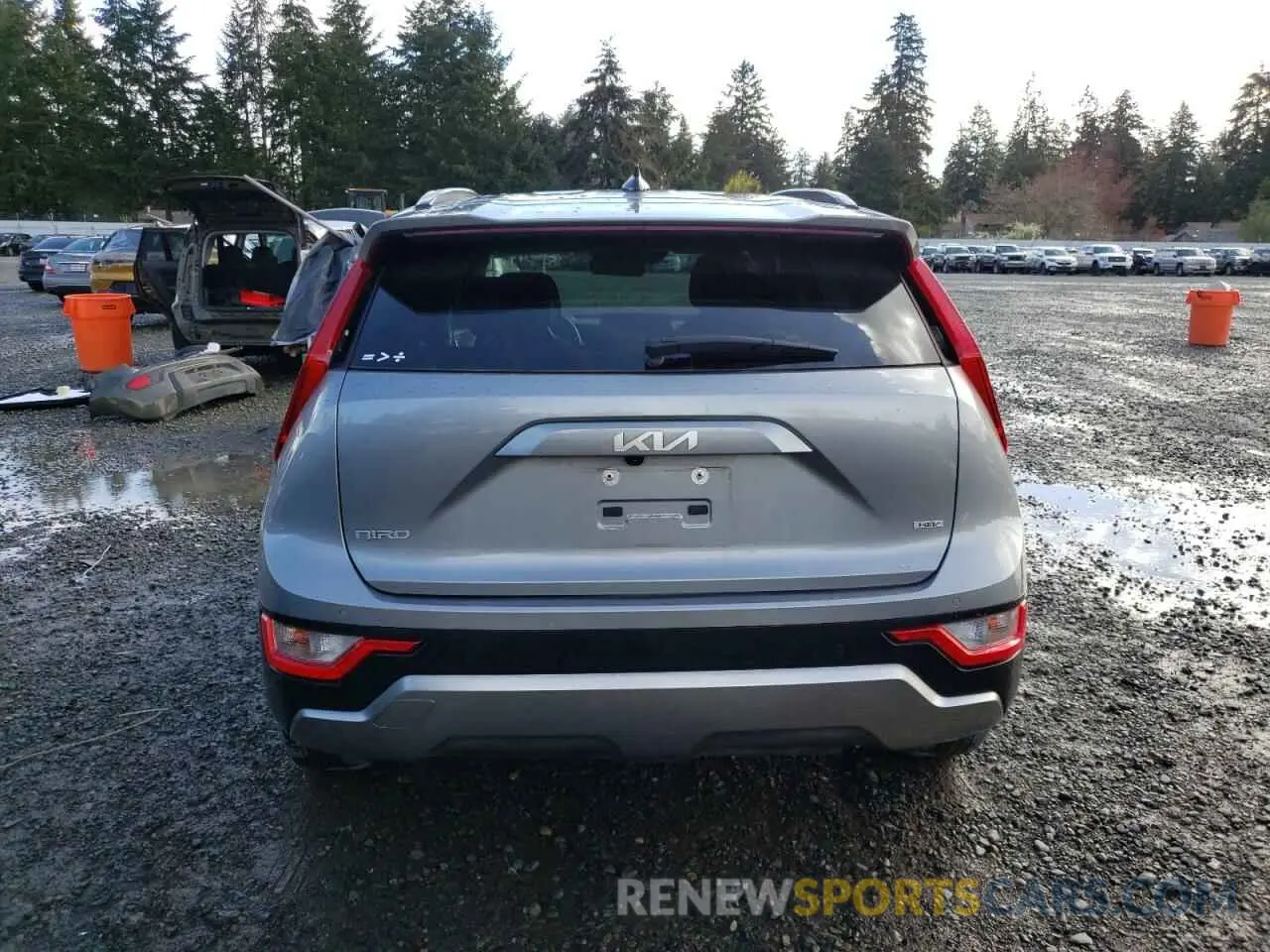 6 fotografías del automóvil dañado KNDCT3LE2P5097941 KIA NIRO SX 2023