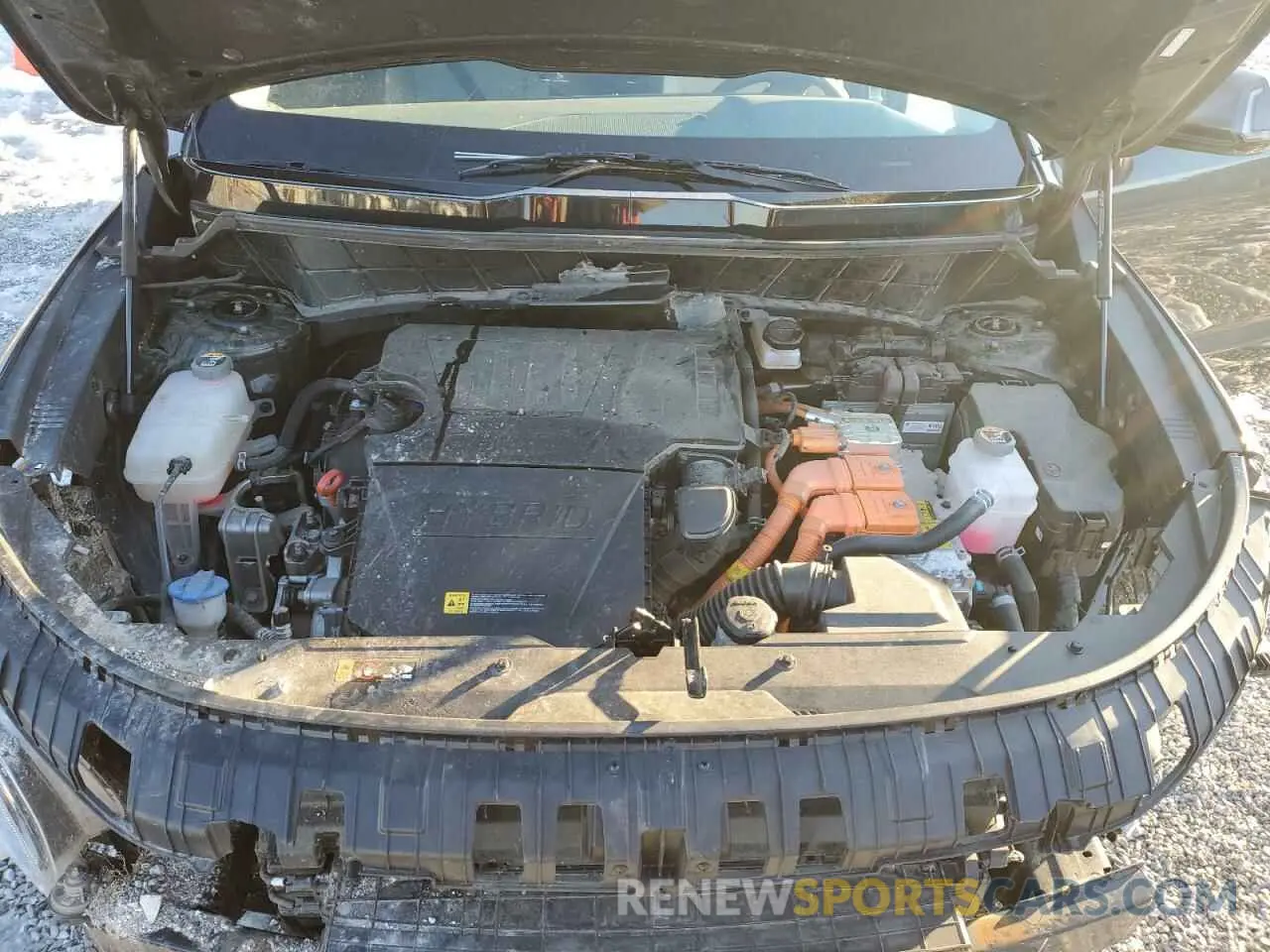 12 fotografías del automóvil dañado KNDCT3LE7P5076034 KIA NIRO SX 2023