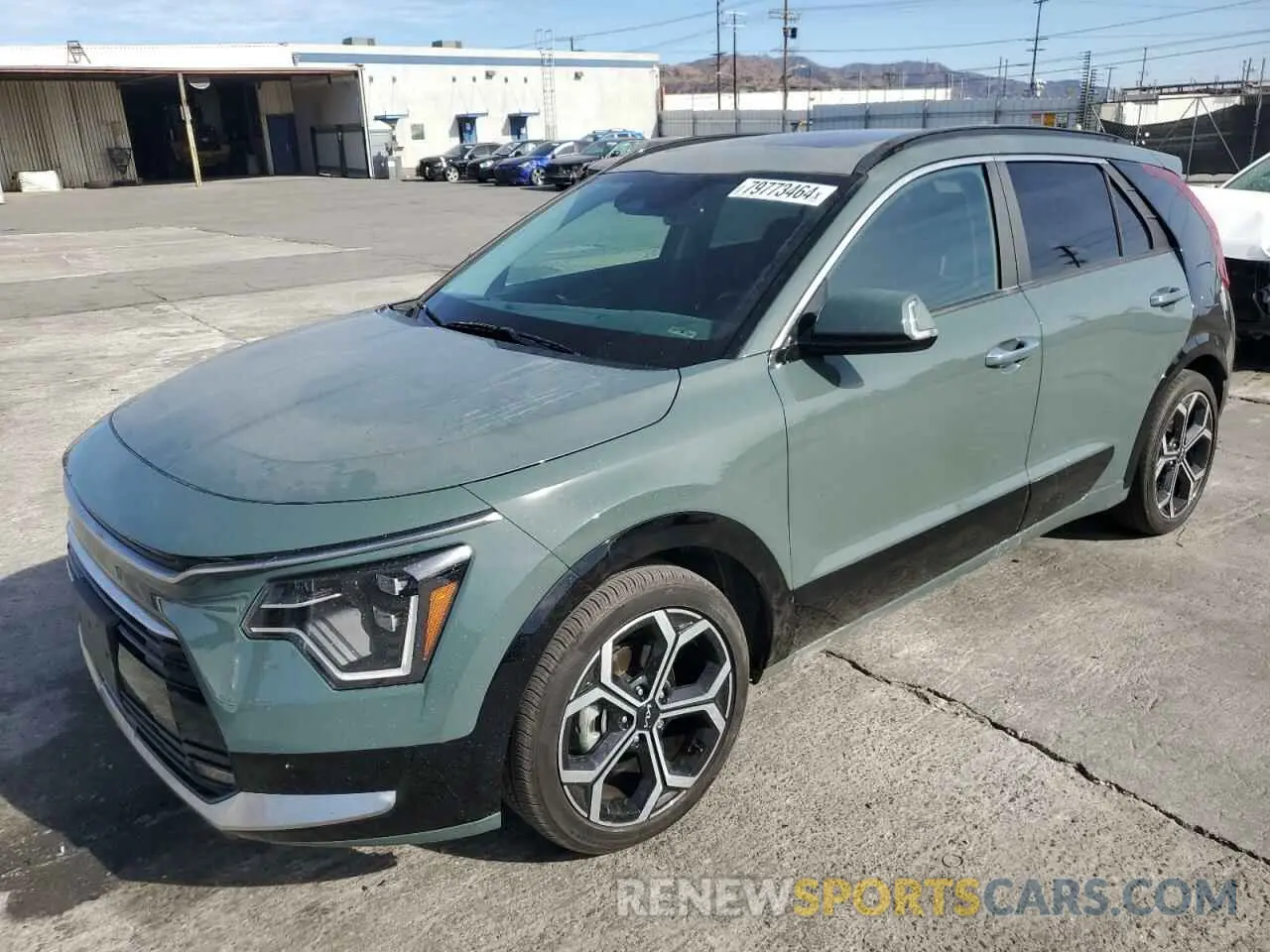 1 fotografías del automóvil dañado KNDCT3LE7P5107900 KIA NIRO SX 2023