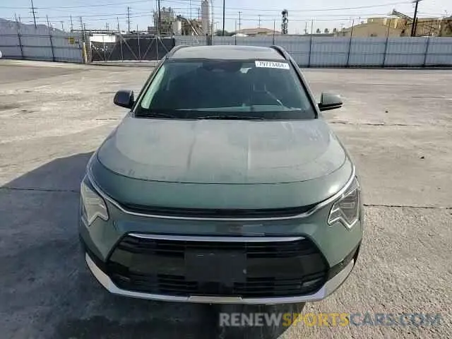 11 fotografías del automóvil dañado KNDCT3LE7P5107900 KIA NIRO SX 2023
